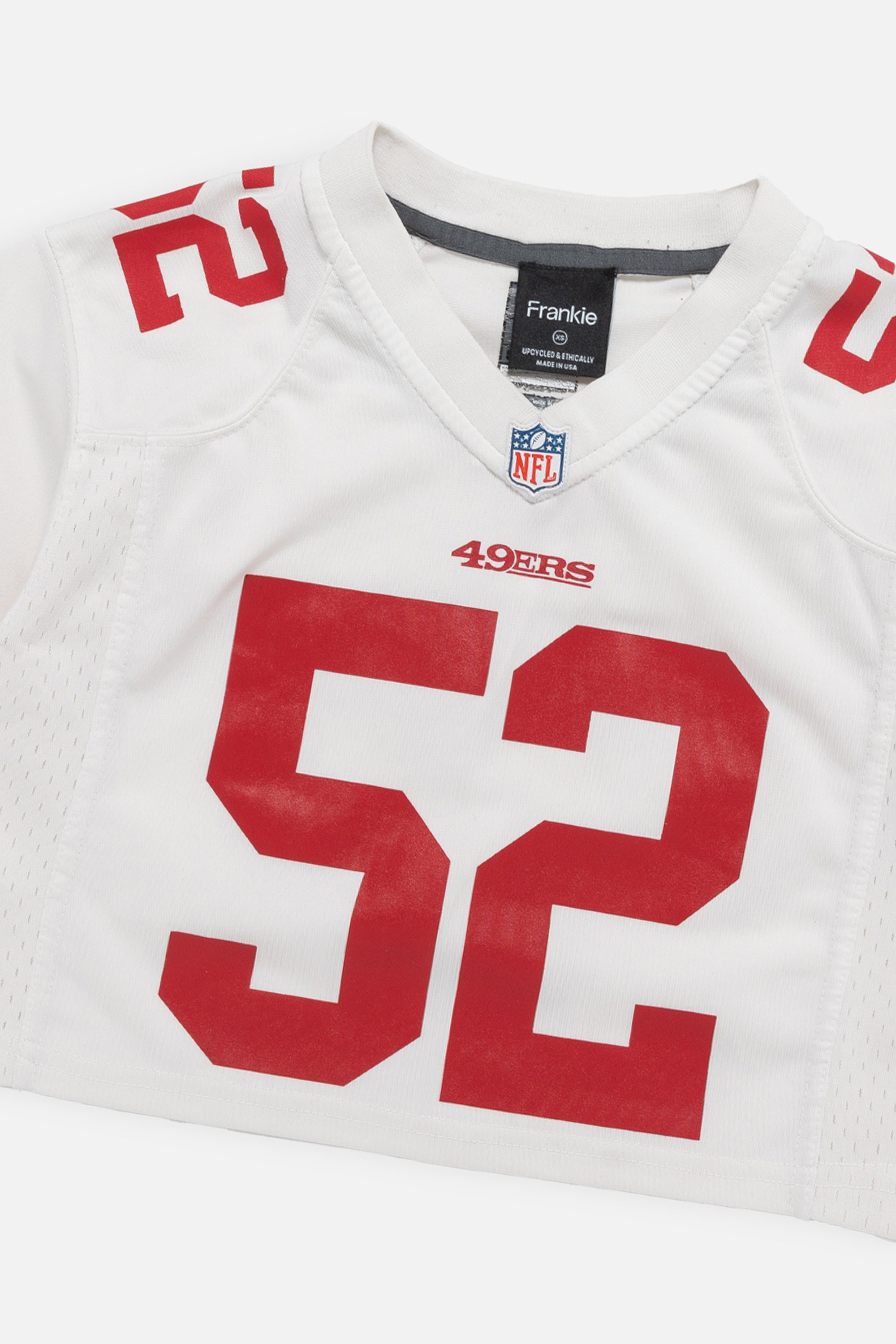 Rework San Francisco 49ers  Crop Jersey