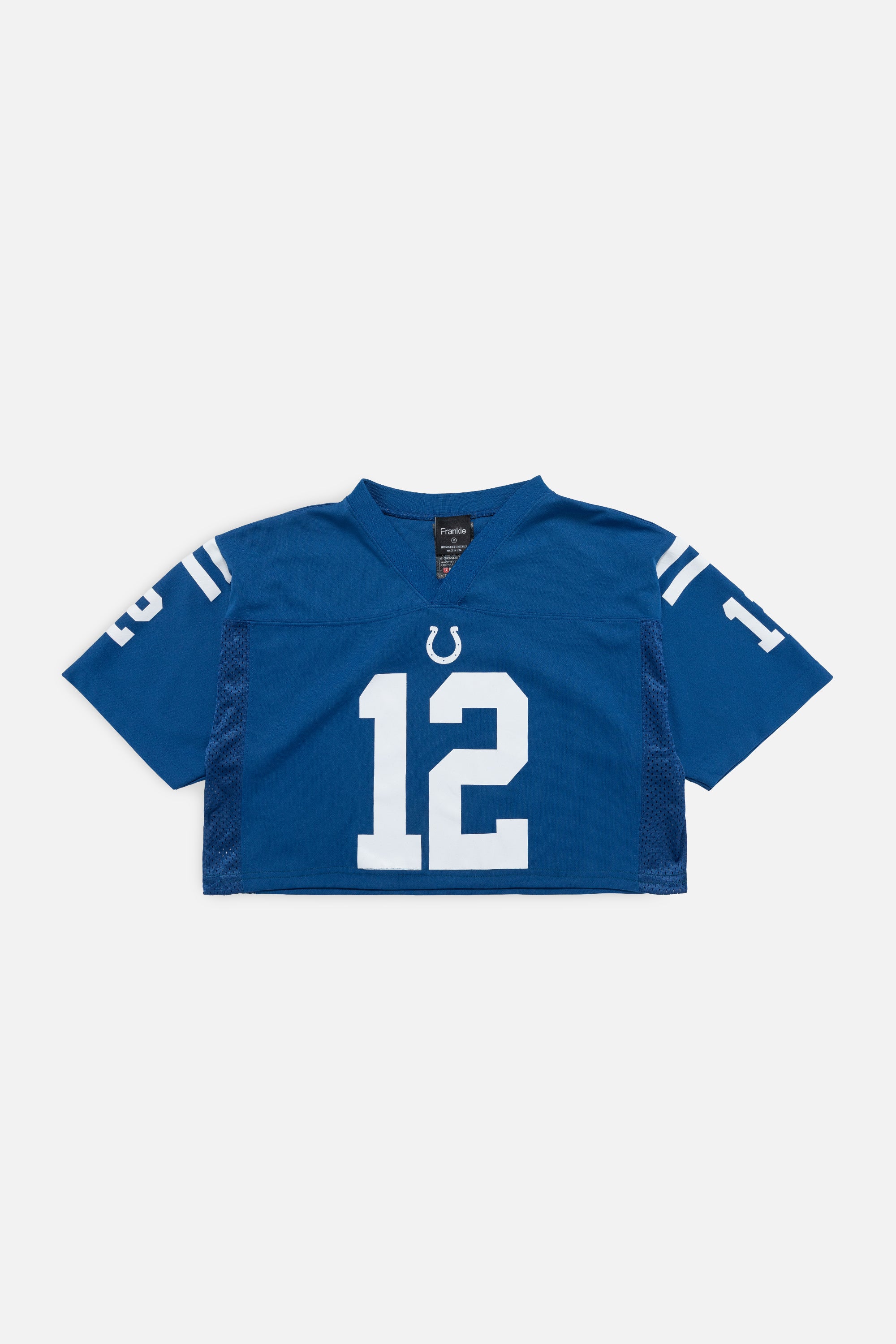 Rework Indianapolis Colts Crop Jersey
