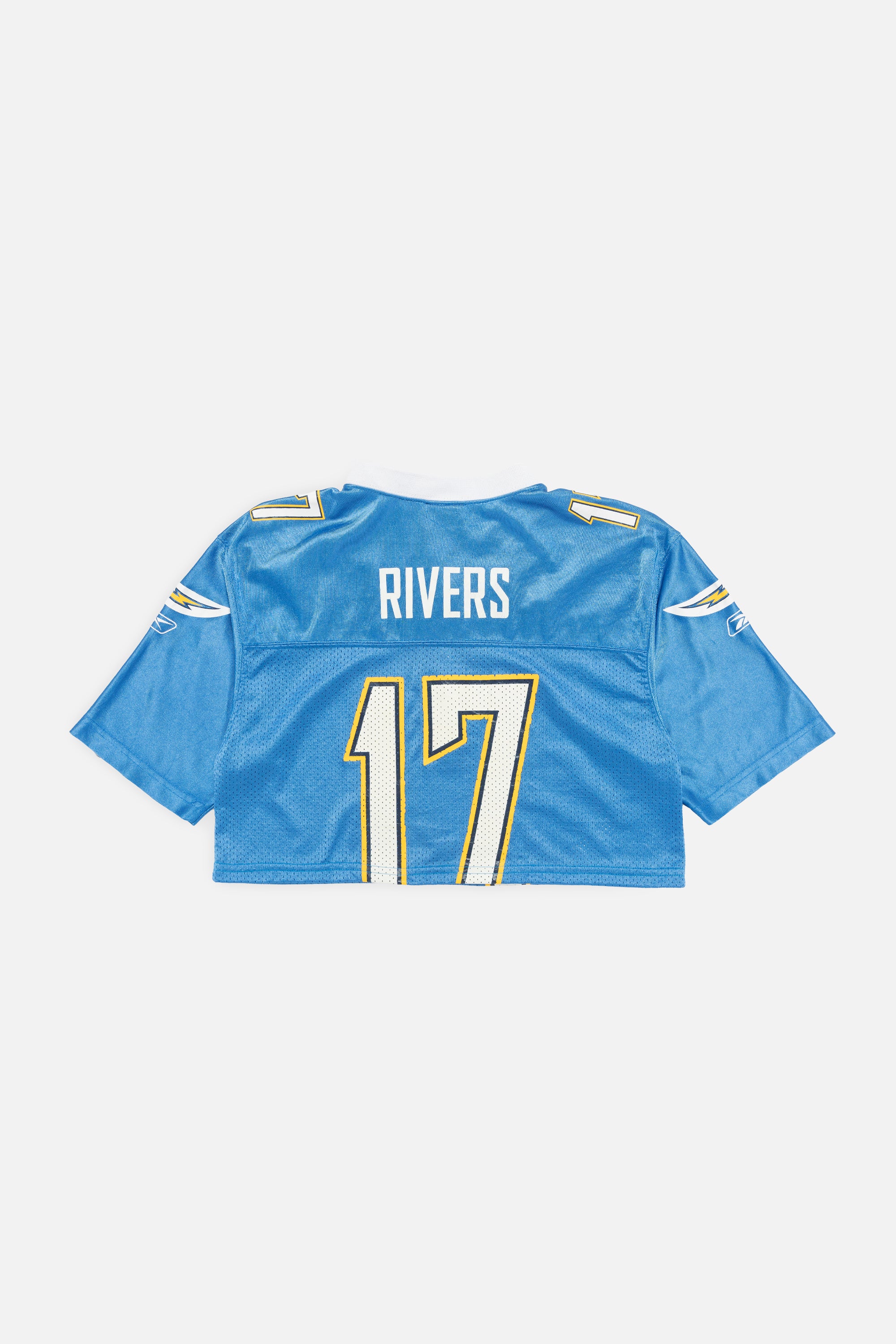 Rework Los Angeles Chargers Crop Jersey