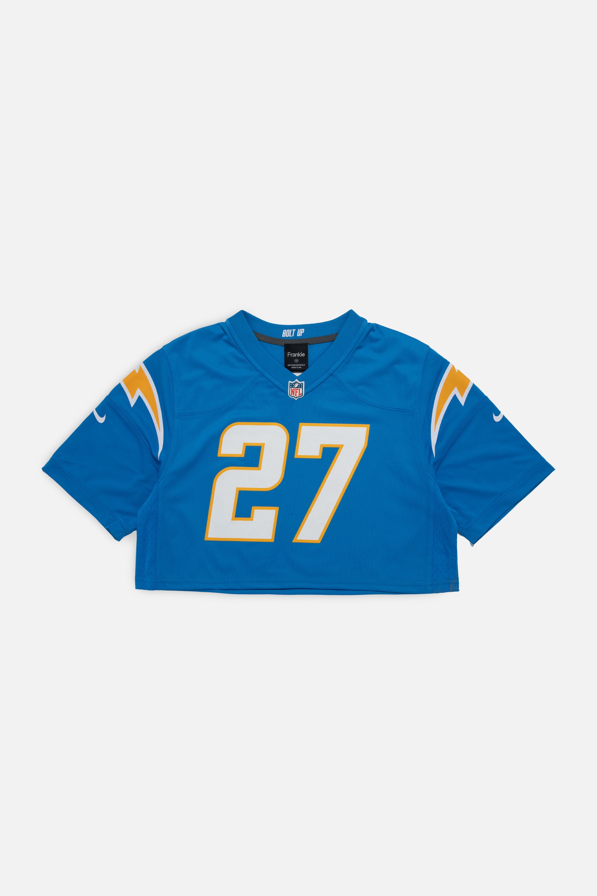 Rework Los Angeles Chargers Crop Jersey