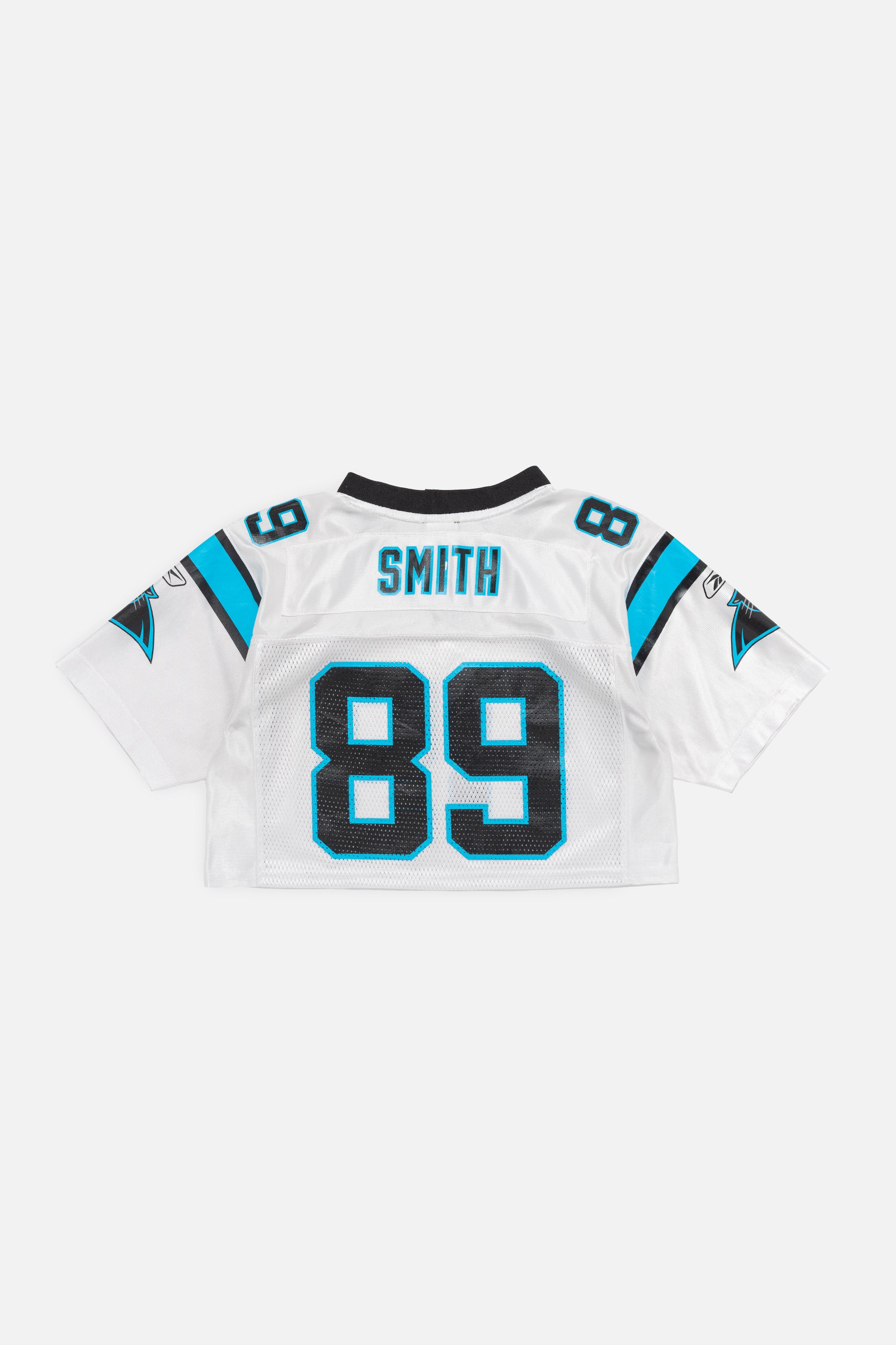 Rework Carolina Panthers Crop Jersey