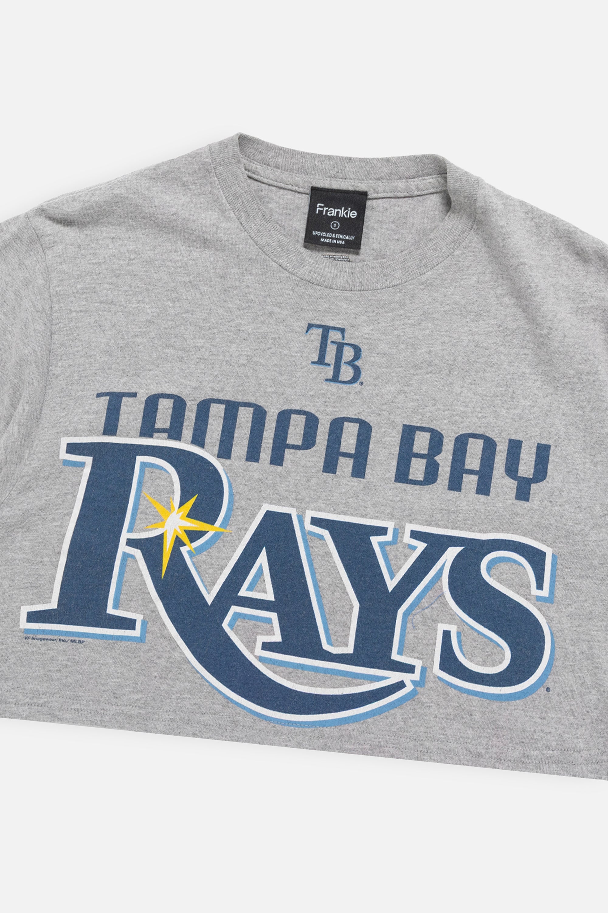 Rework Tampa Bay Rays Crop Tee