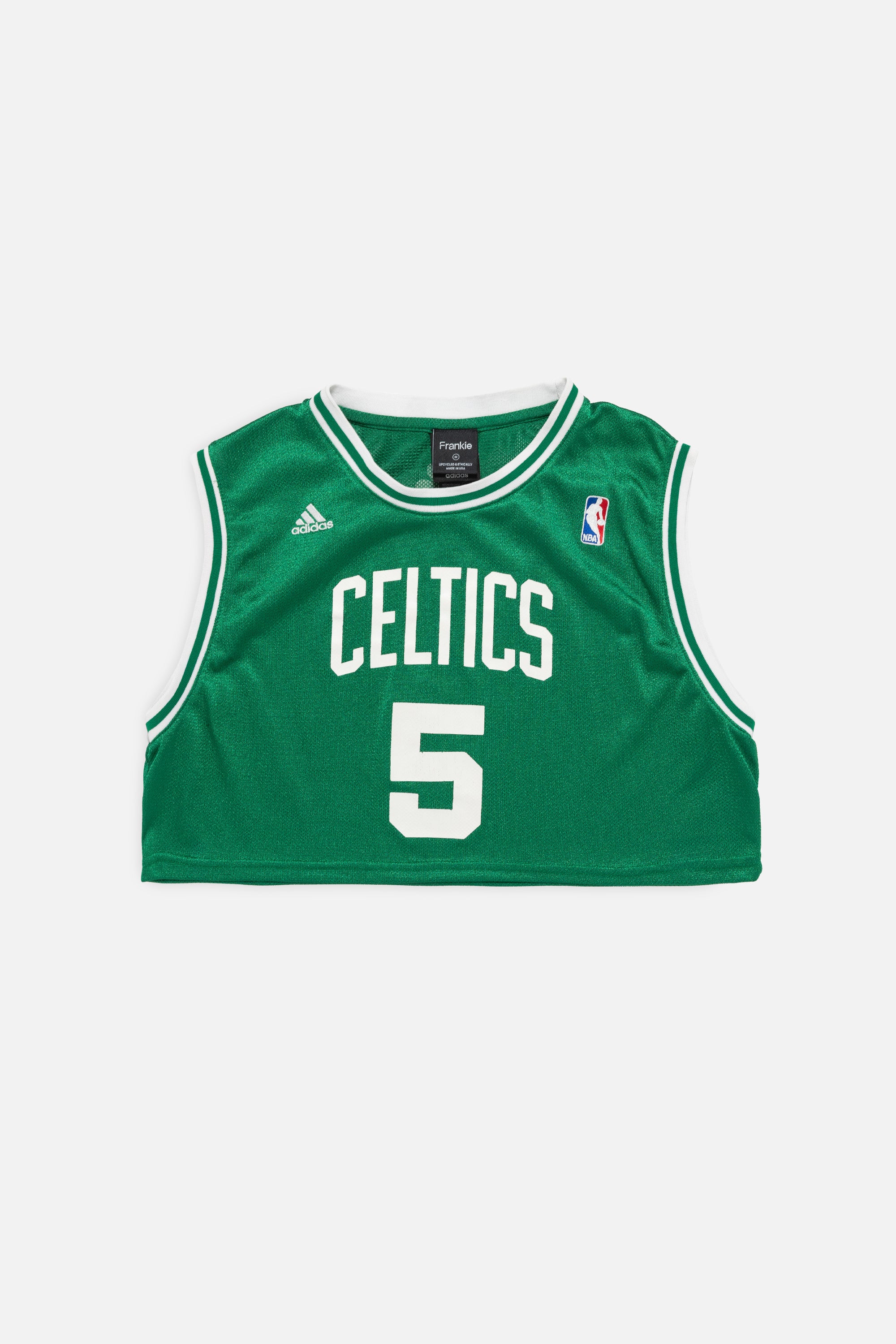Rework Boston Celtics Crop Jersey