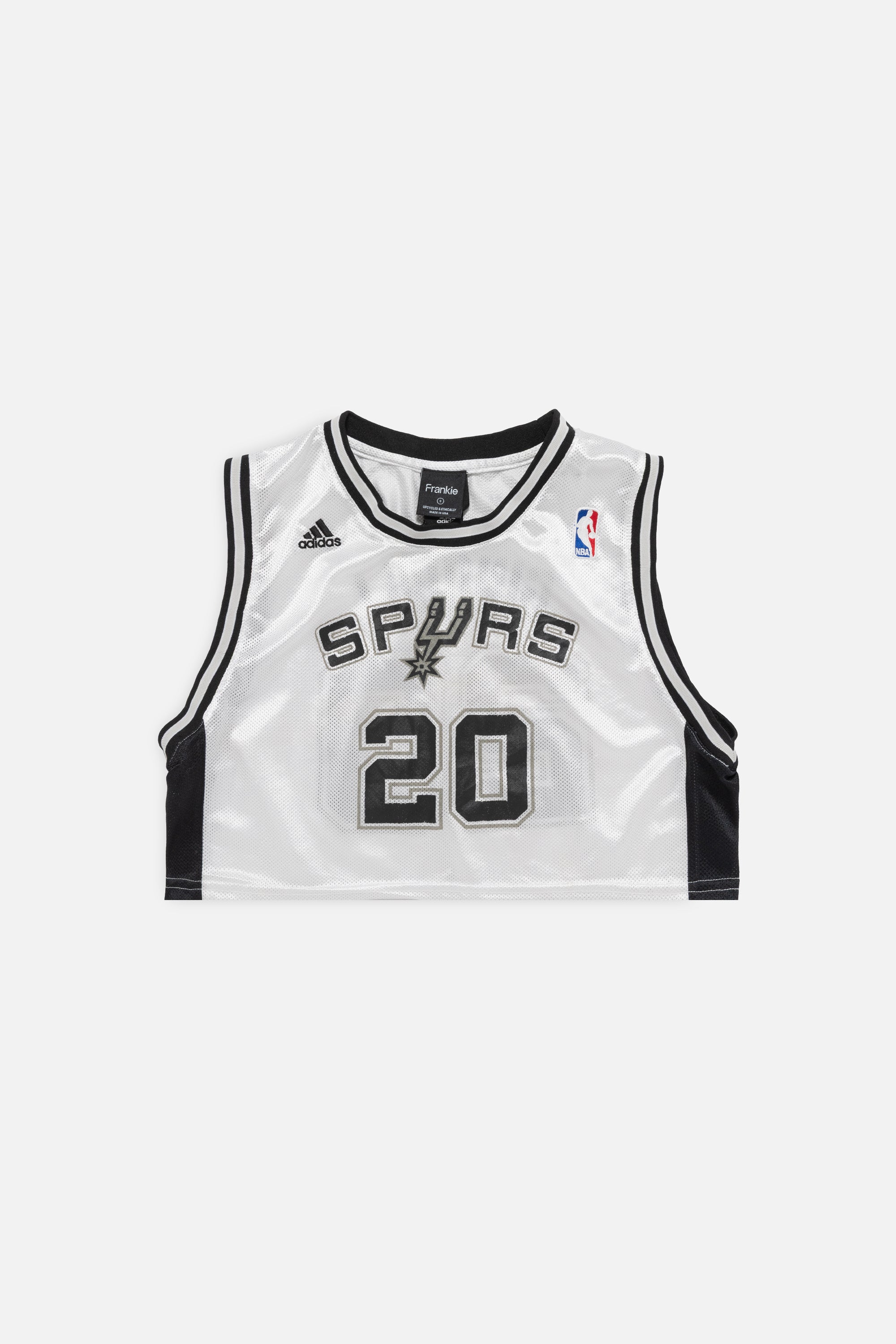 Rework San Antonio Spurs Crop Jersey