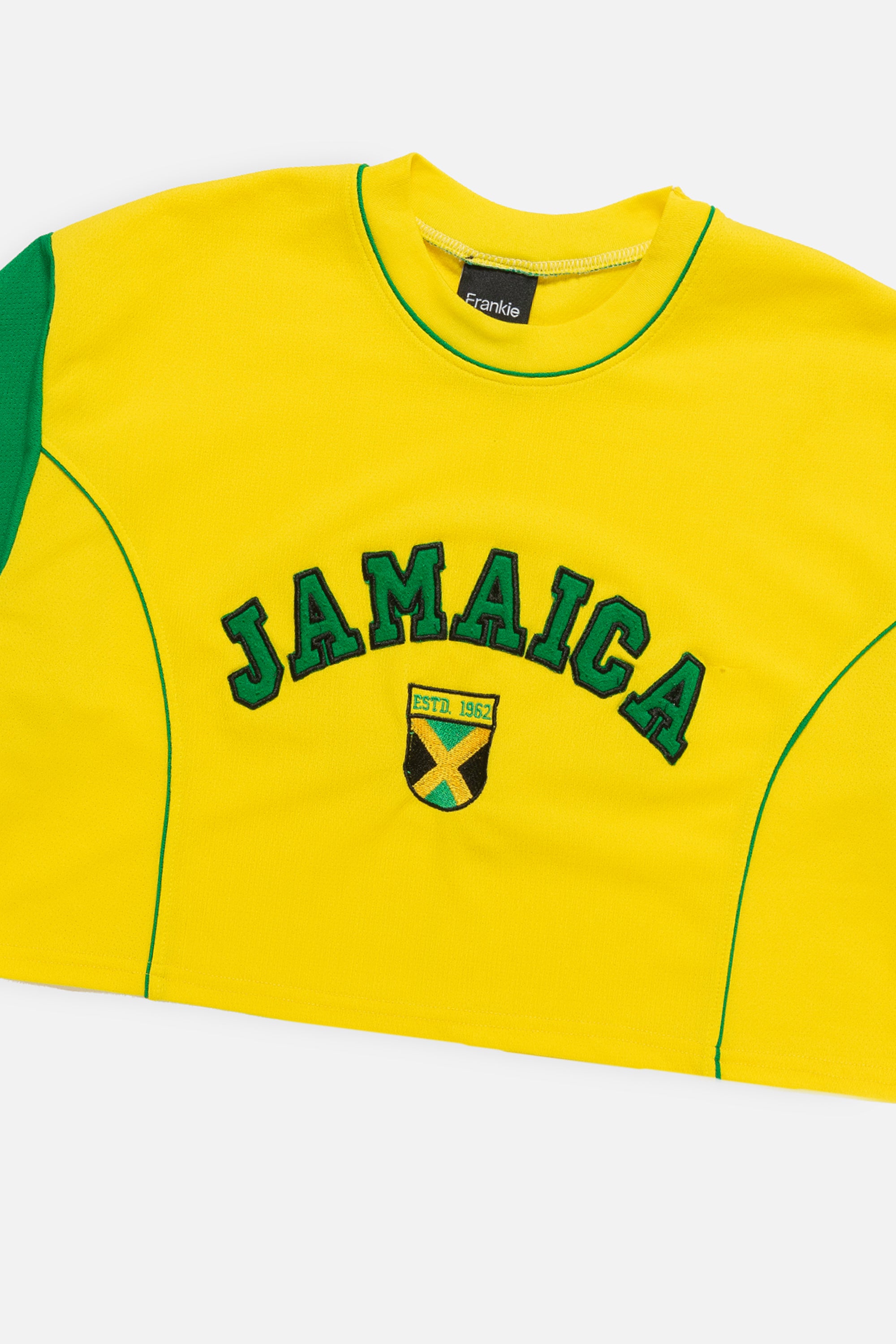 Rework Jamaica Team Crop Tee