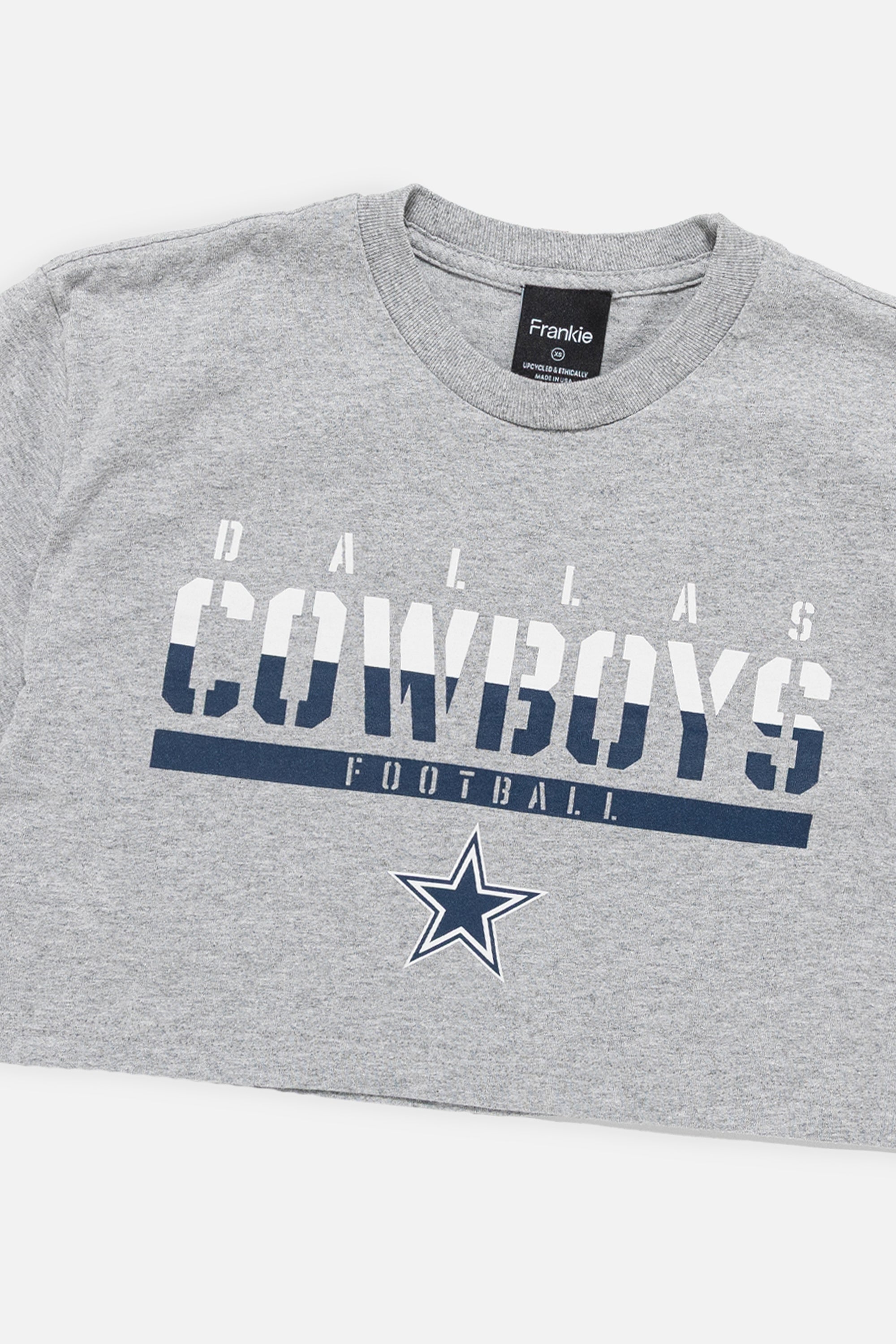 Rework Dallas Cowboys Crop Tee
