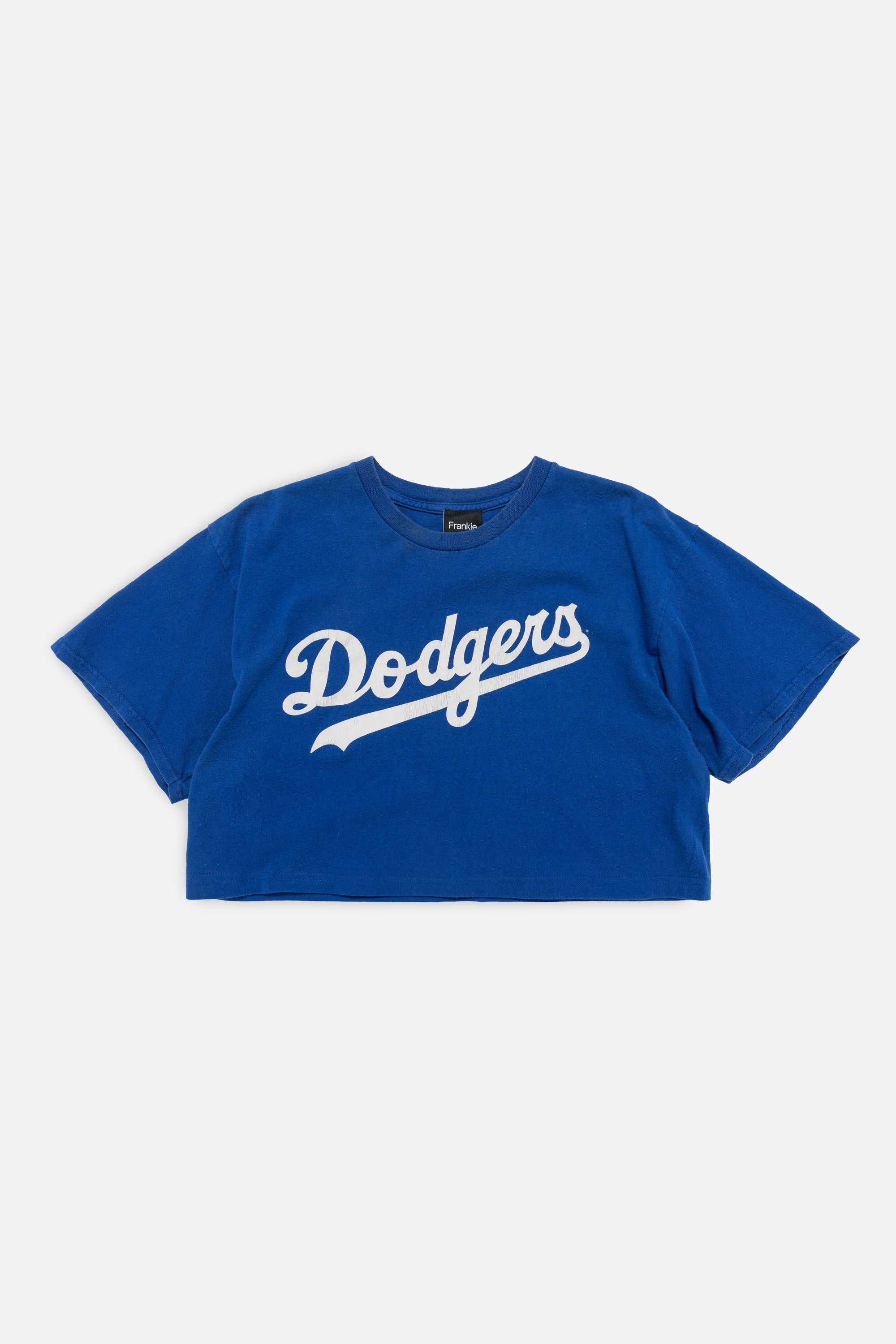Rework Los Angeles Dodgers Crop Tee