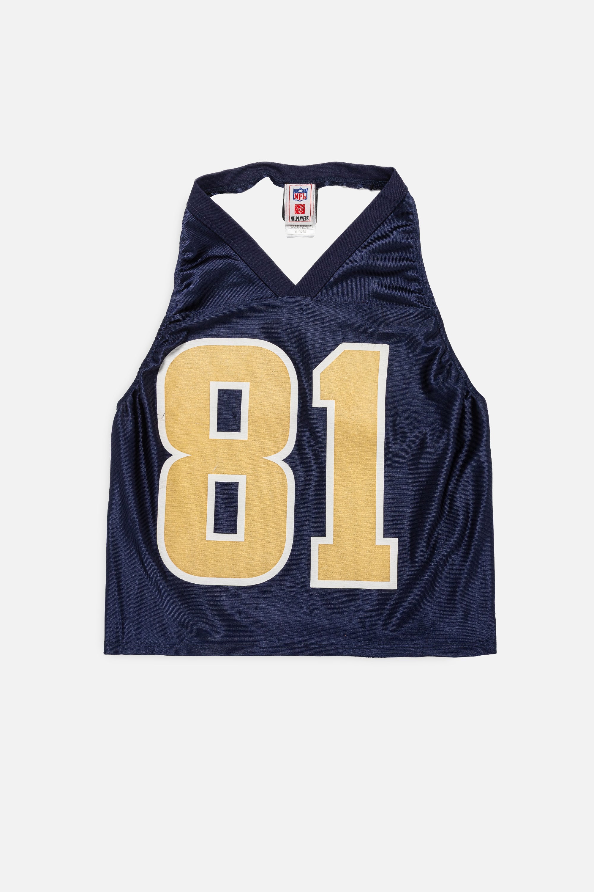 Rework St. Louis Rams Halter Top
