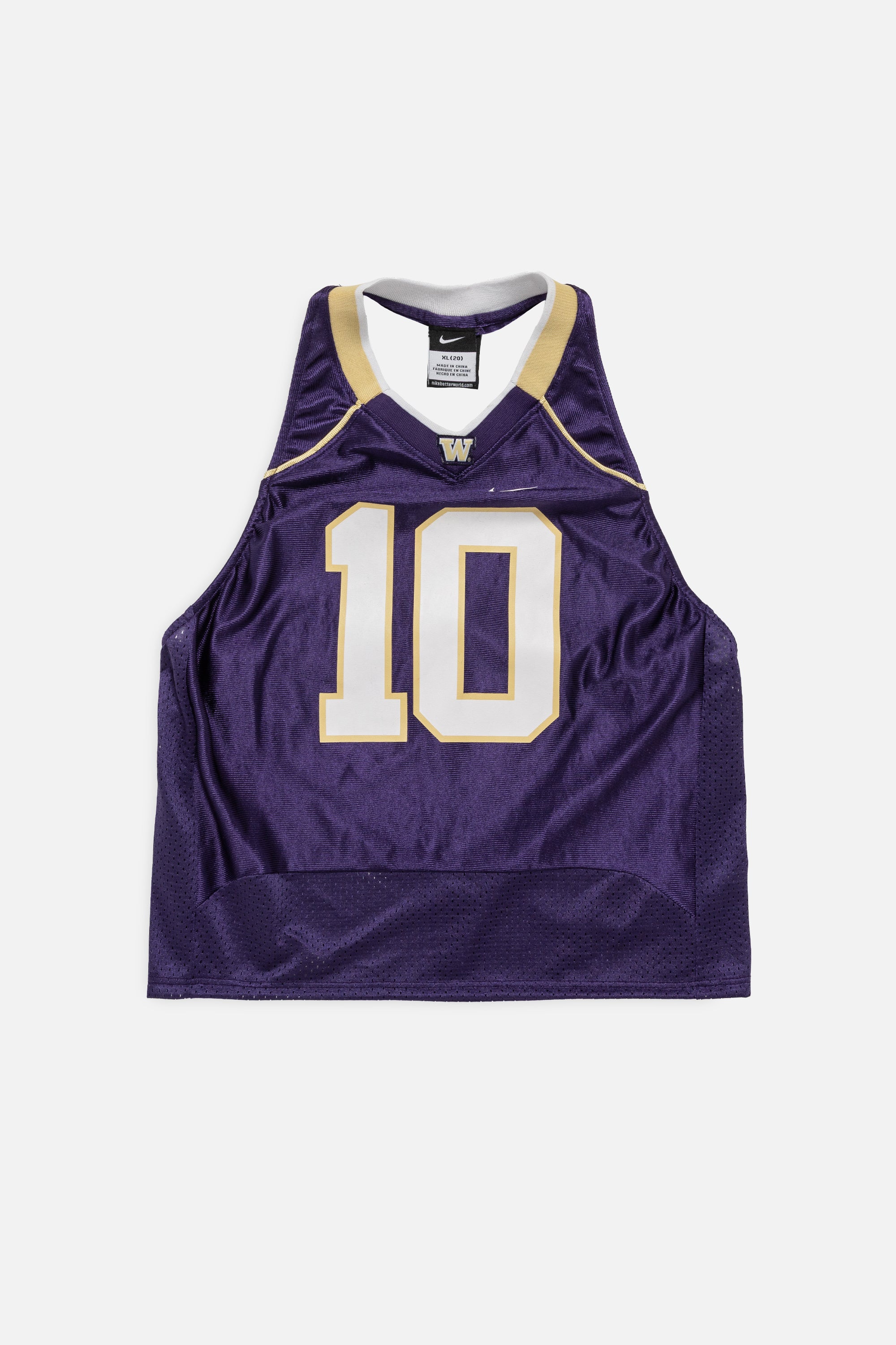 Rework Washington Huskies Halter Top