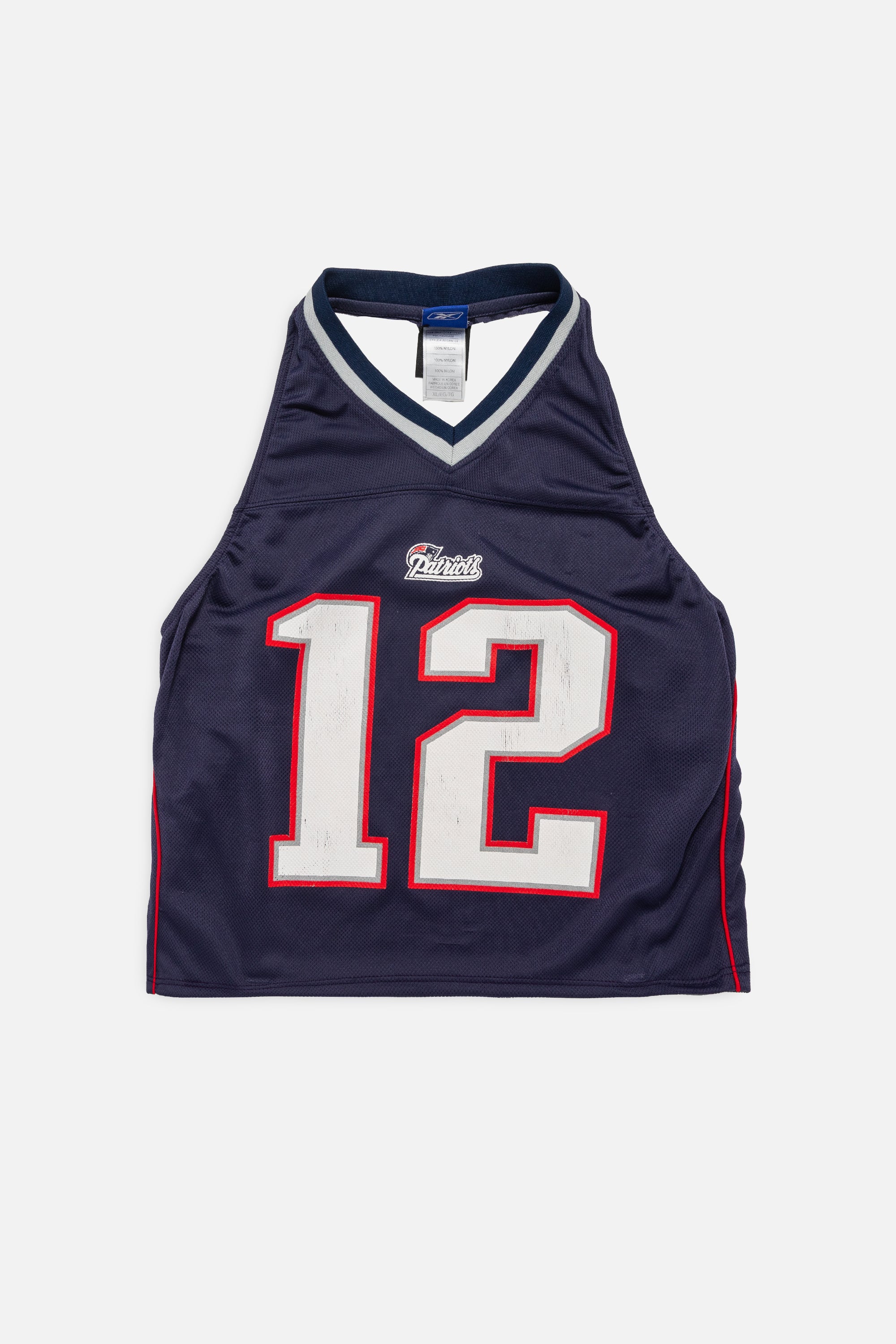 Rework New England Patriots Halter Top