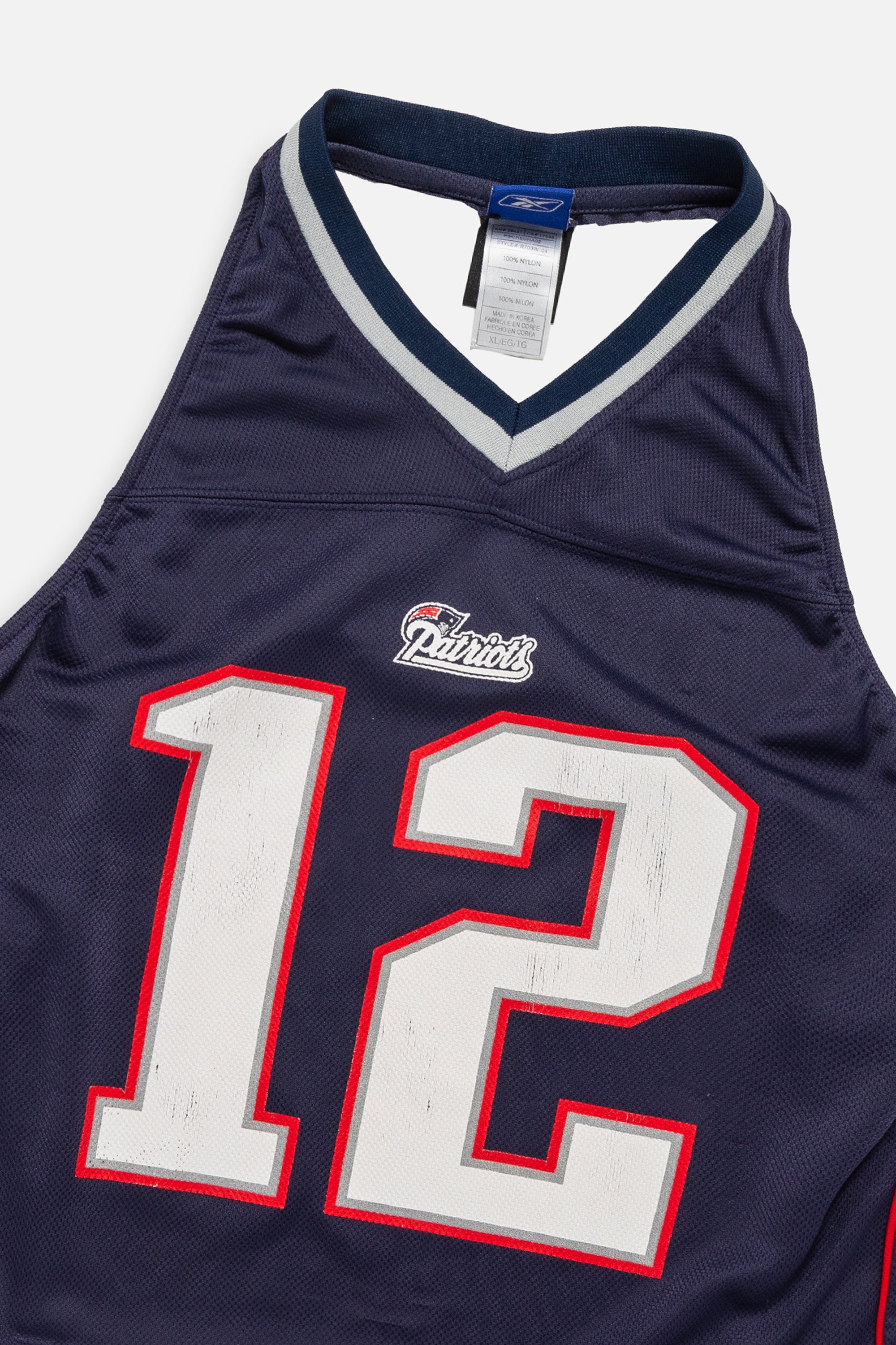 Rework New England Patriots Halter Top
