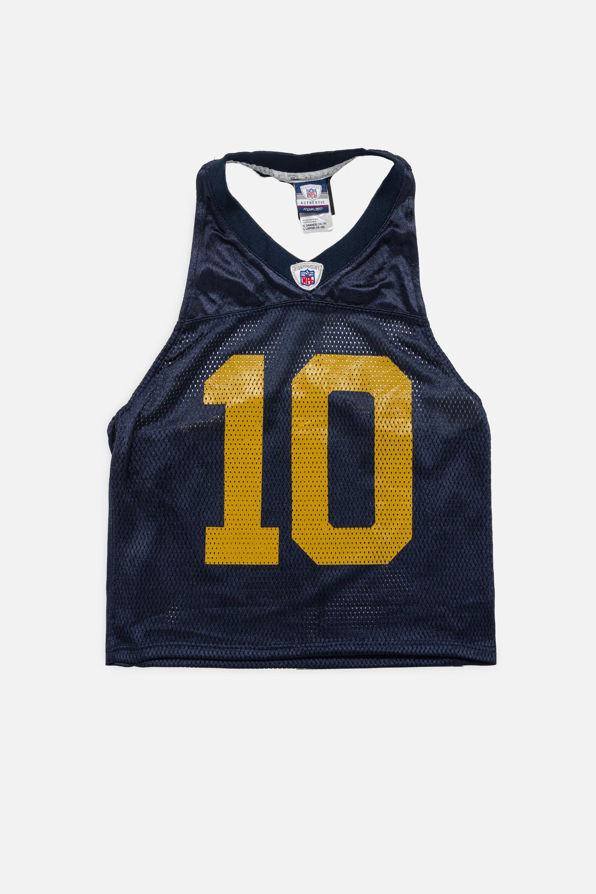 Rework St. Louis Rams Halter Top