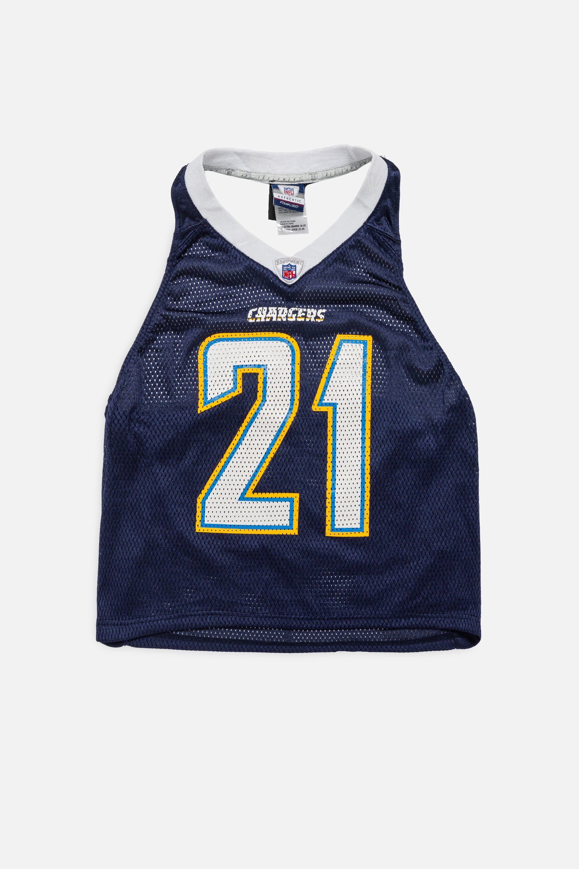 Rework Los Angeles Chargers  Halter Top
