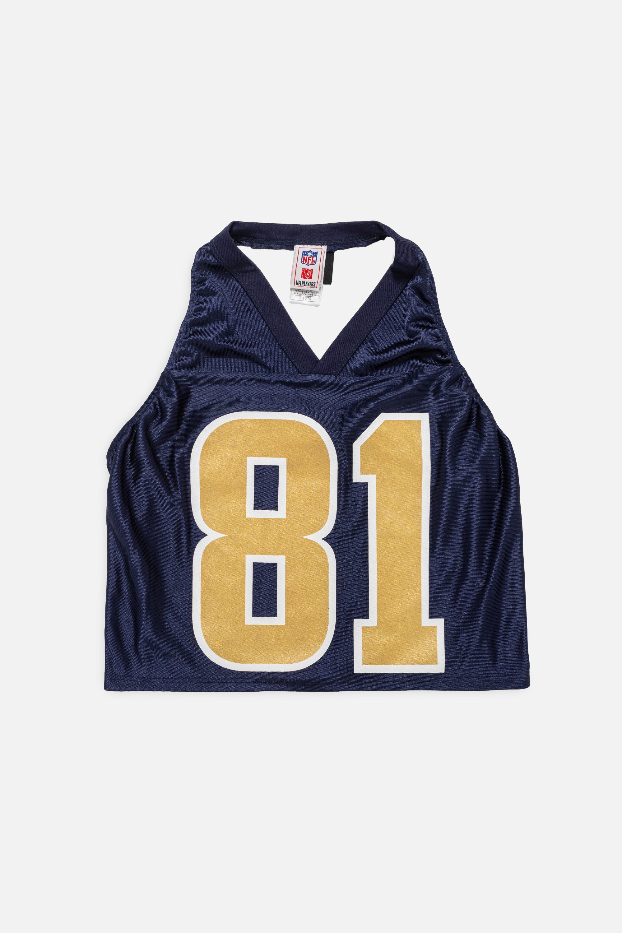 Rework St. Louis Rams Halter Top