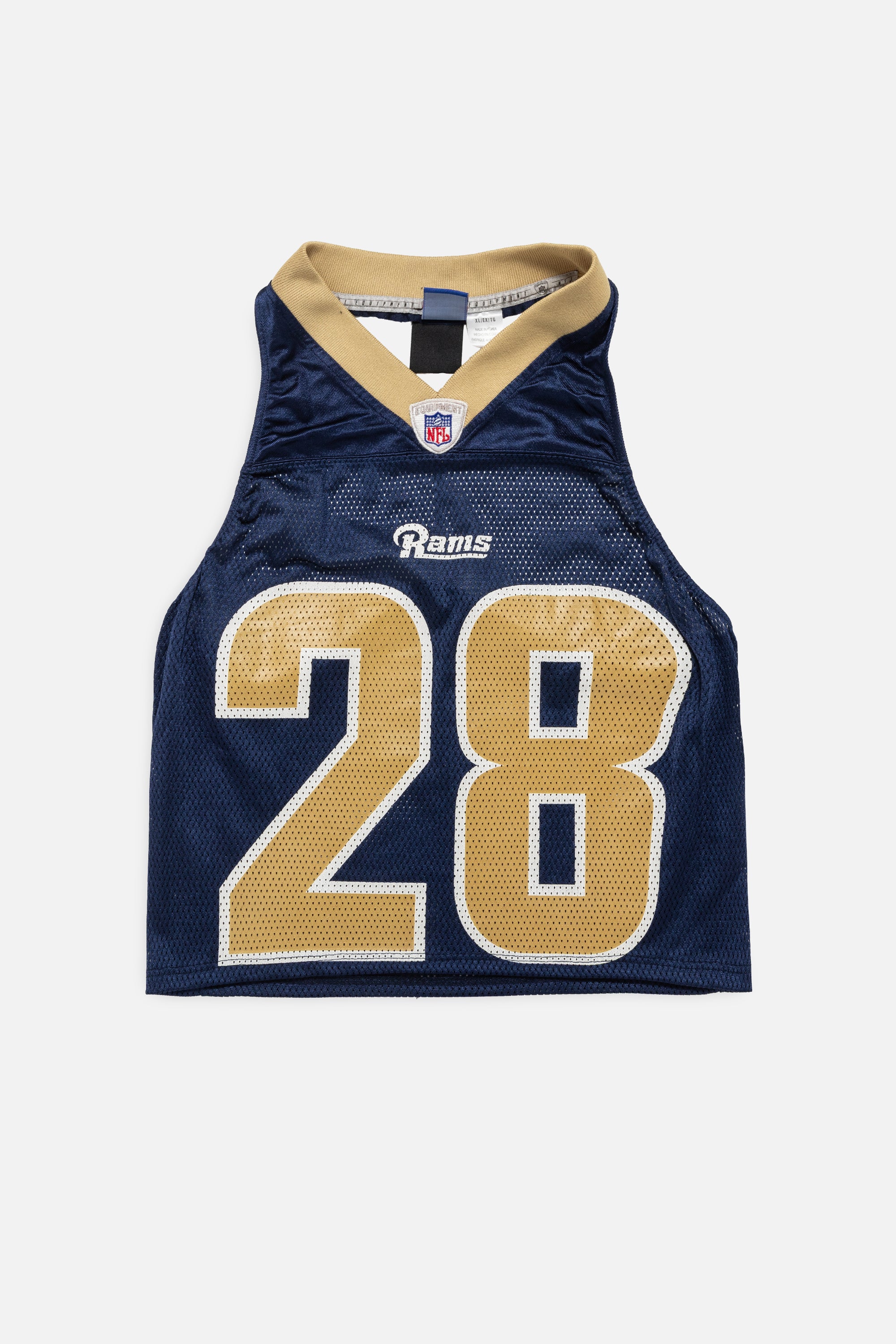 Rework St. Louis Rams Halter Top