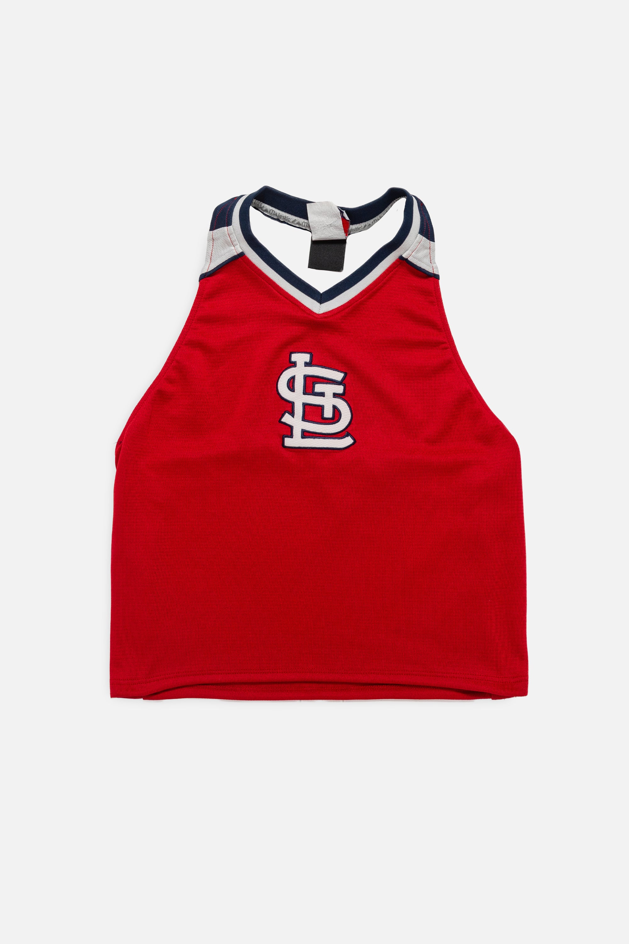 Rework St. Louis Cardinals Halter Top