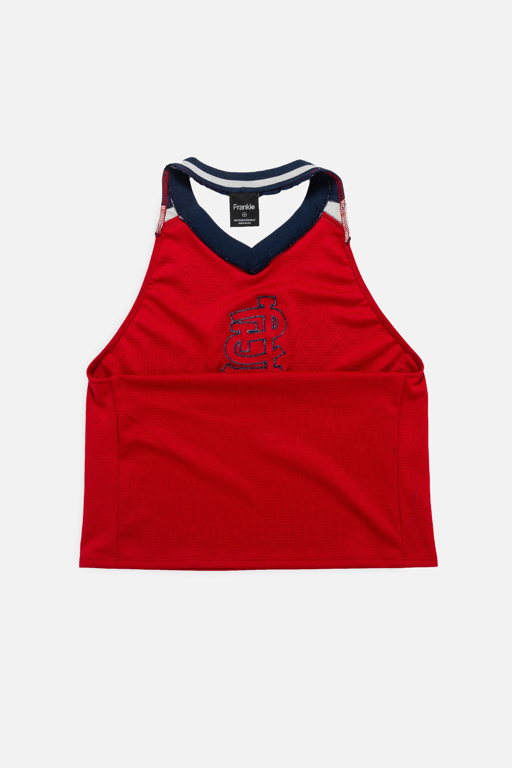 Rework St. Louis Cardinals Halter Top
