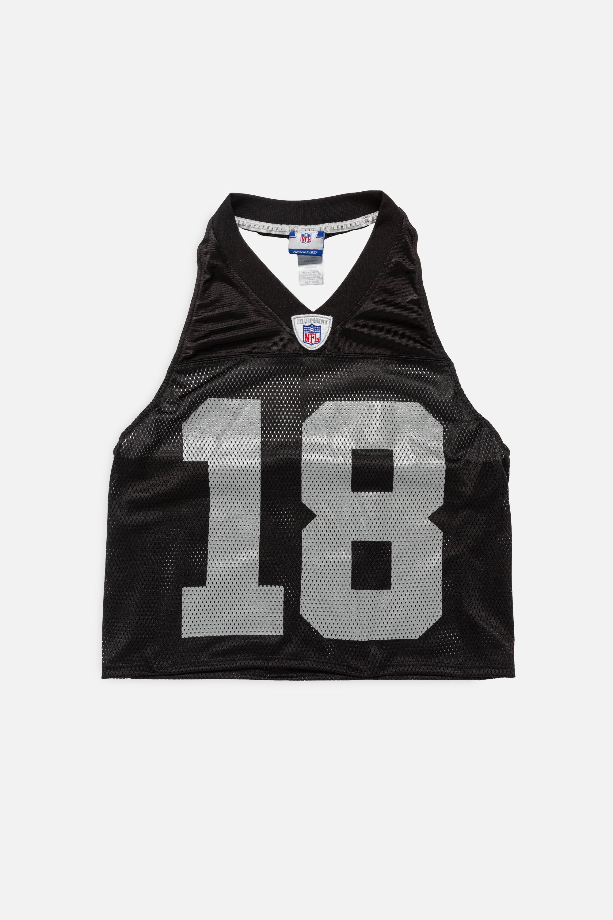 Rework Oakland Raiders Halter Top