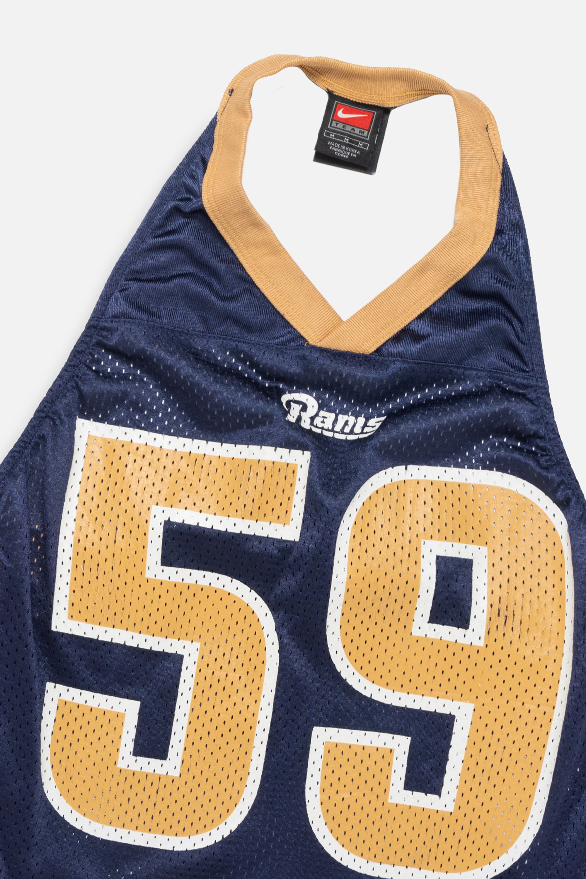 Rework St. Louis Rams Halter Top