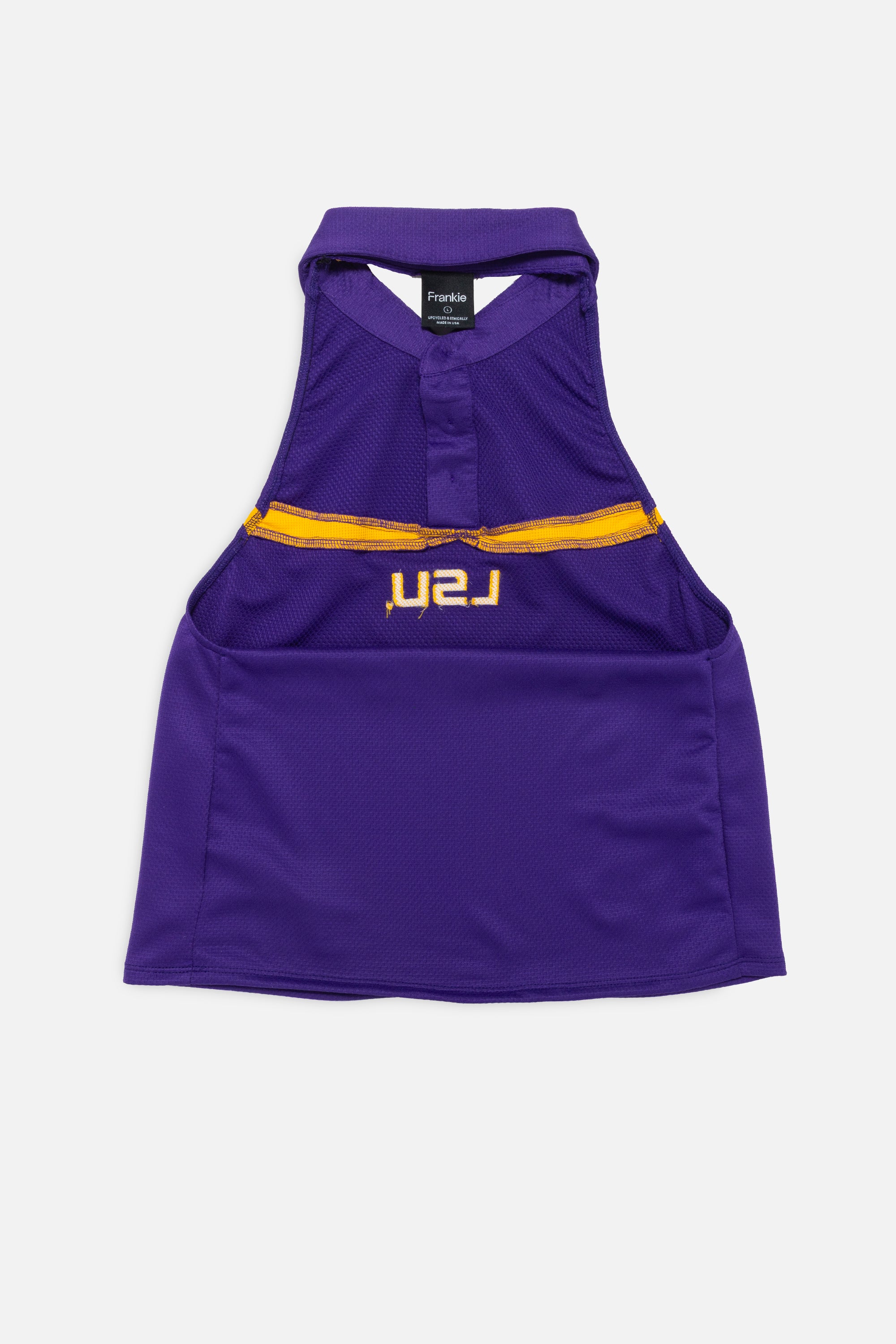 Rework LSU Tigers Halter Top