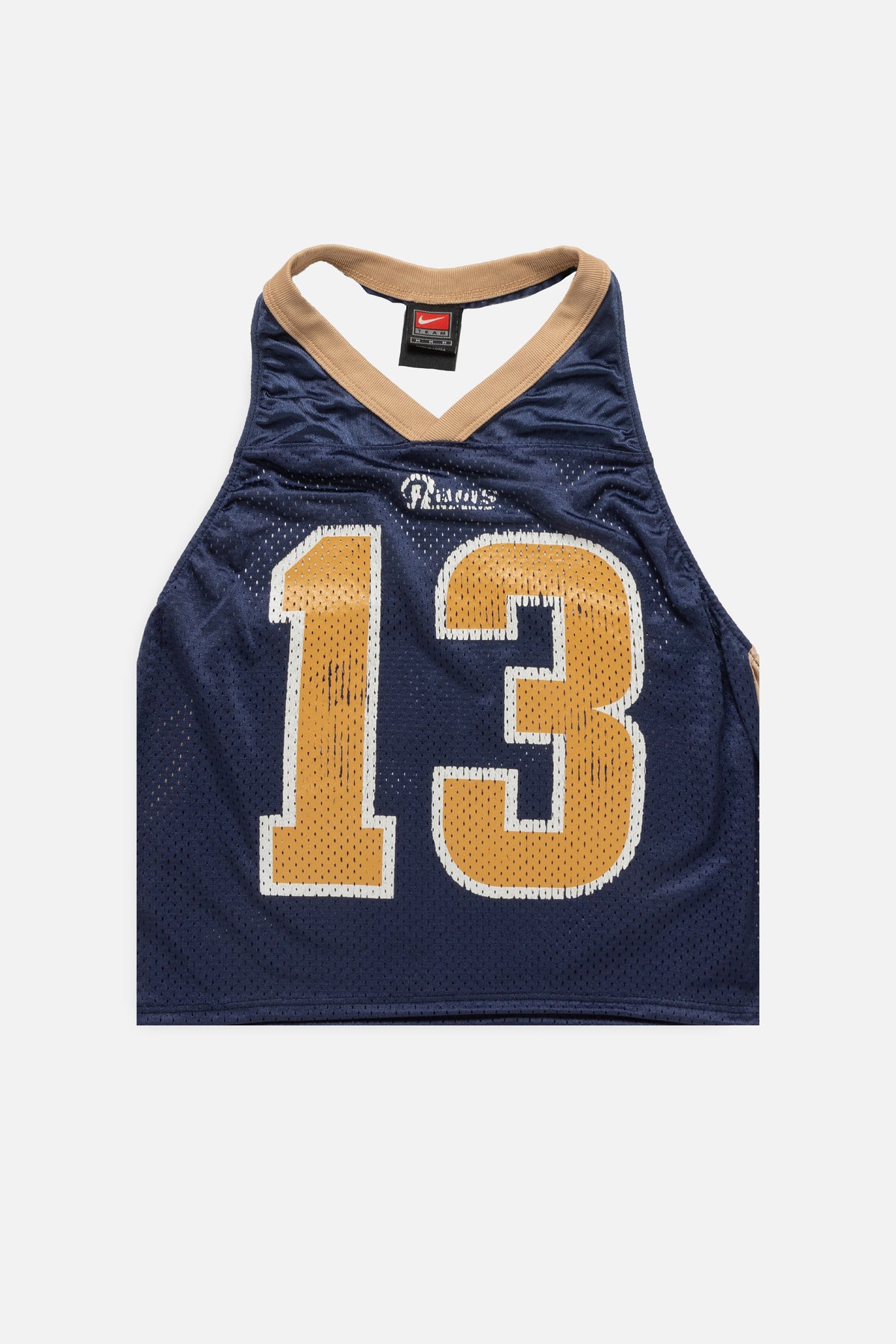 Rework St. Louis Rams Halter Top