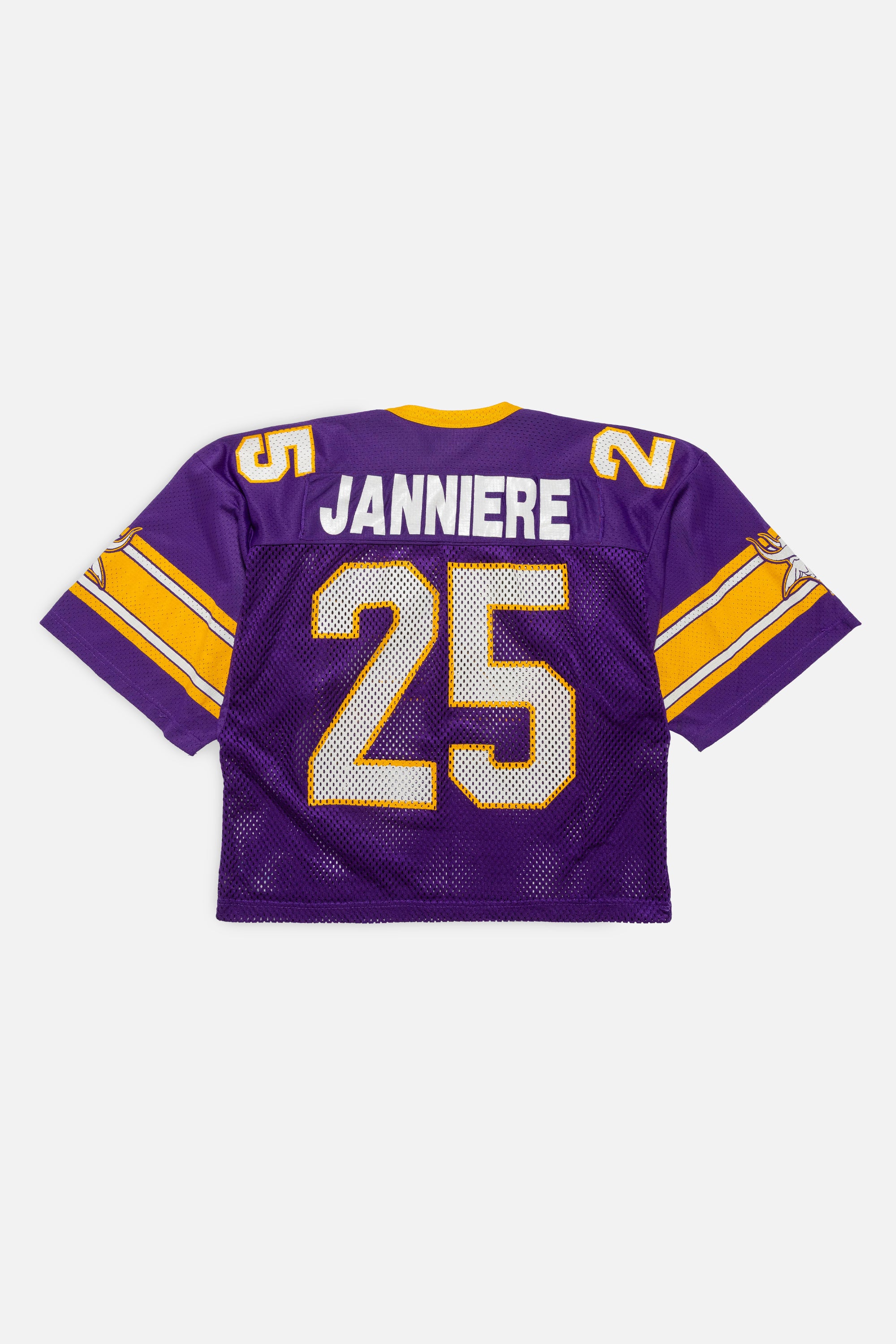 Rework Minnesota Vikings Crop Jersey
