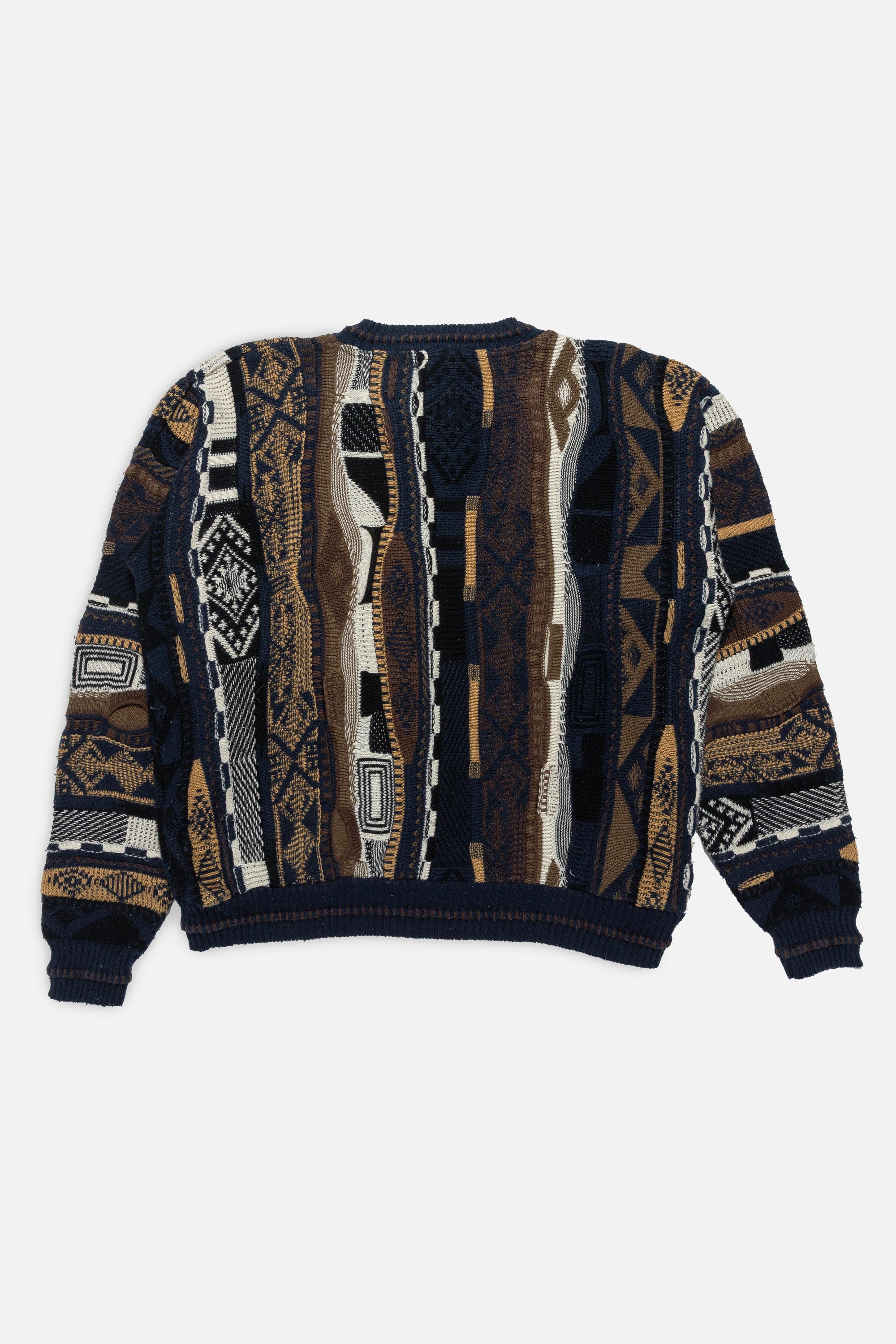 Vintage Coogi Style Knit Sweater