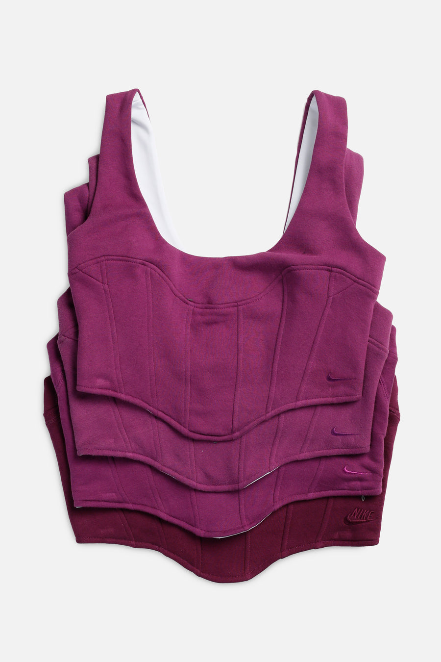 Rework Nike Sweatshirt Bustier - XS, S, M, L