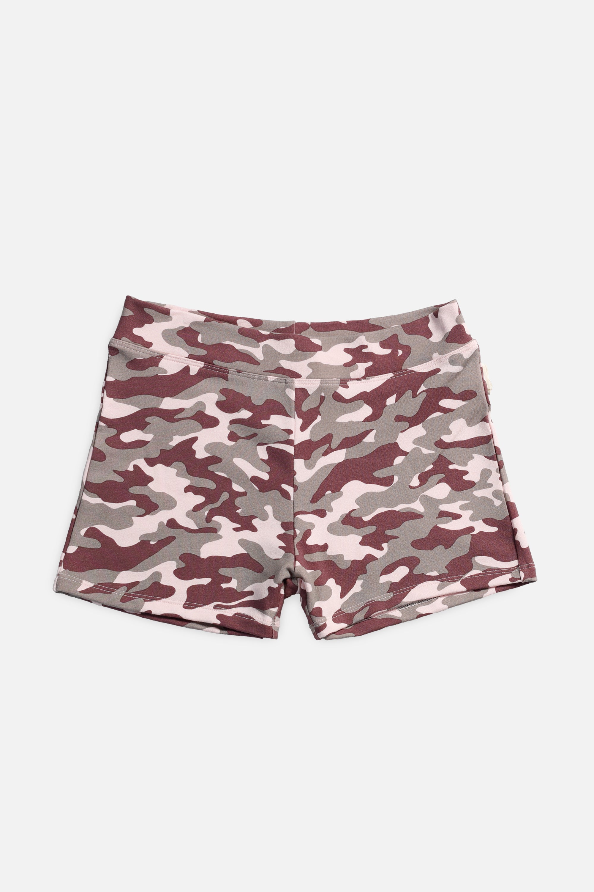 Camo Mini Shorts - Pink-SHORTS-Frankie-Frankie Collective