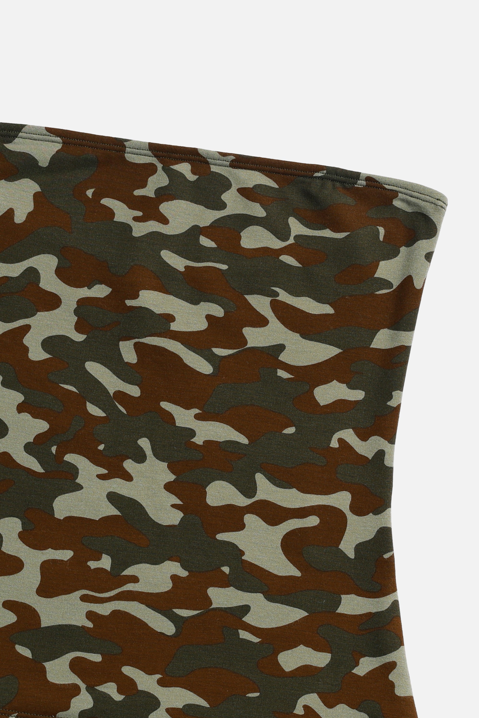 Camo Tube Top - Olive-TOPS-Frankie-Frankie Collective