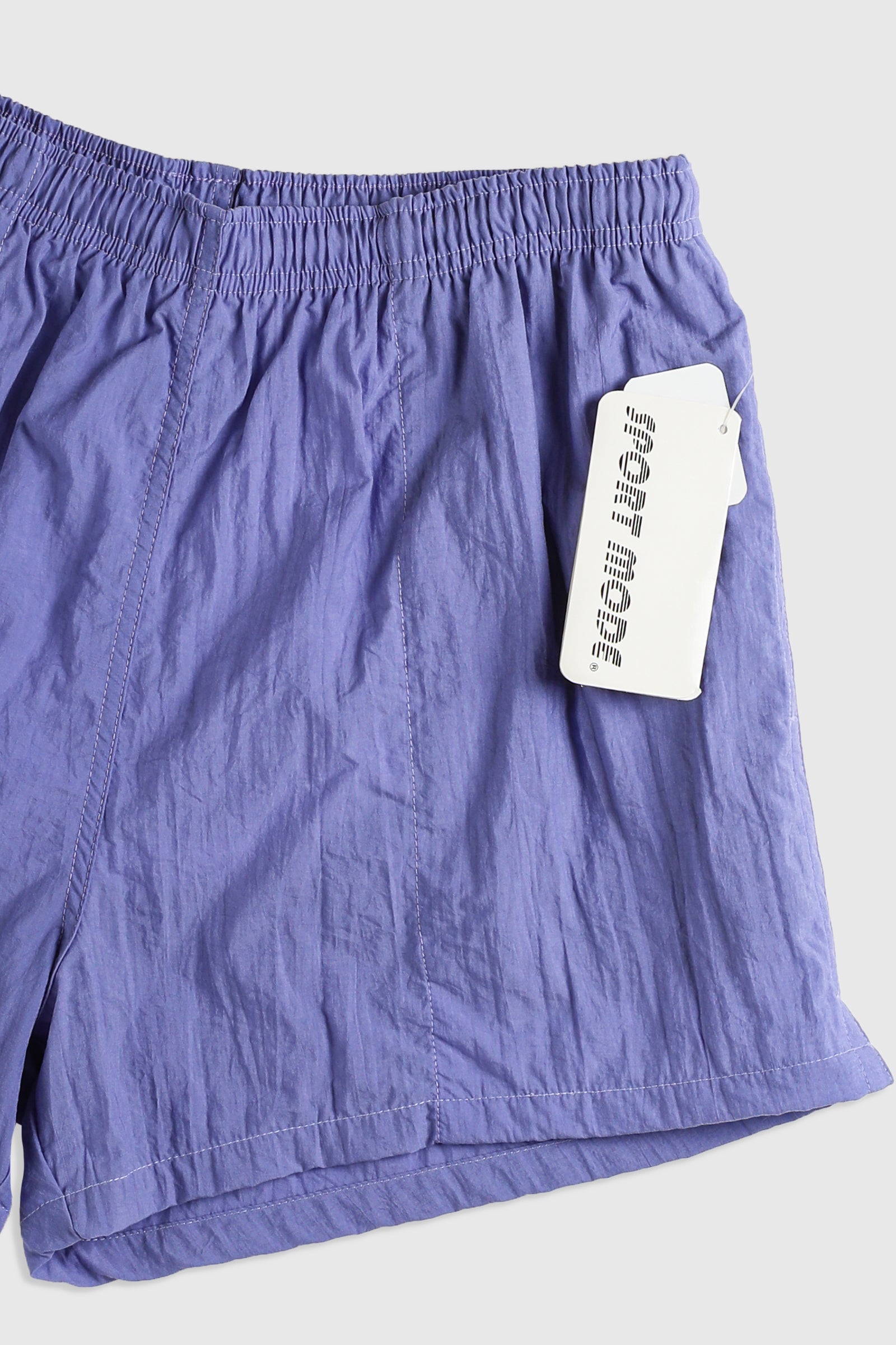 Deadstock Sport Mode Nylon Shorts - Purple, Neon Yellow, Orange, Pink, Black-BOTTOMS-vendor-unknown-Pink - XS-Frankie Collective Rare Vintage Streetwear Reworks