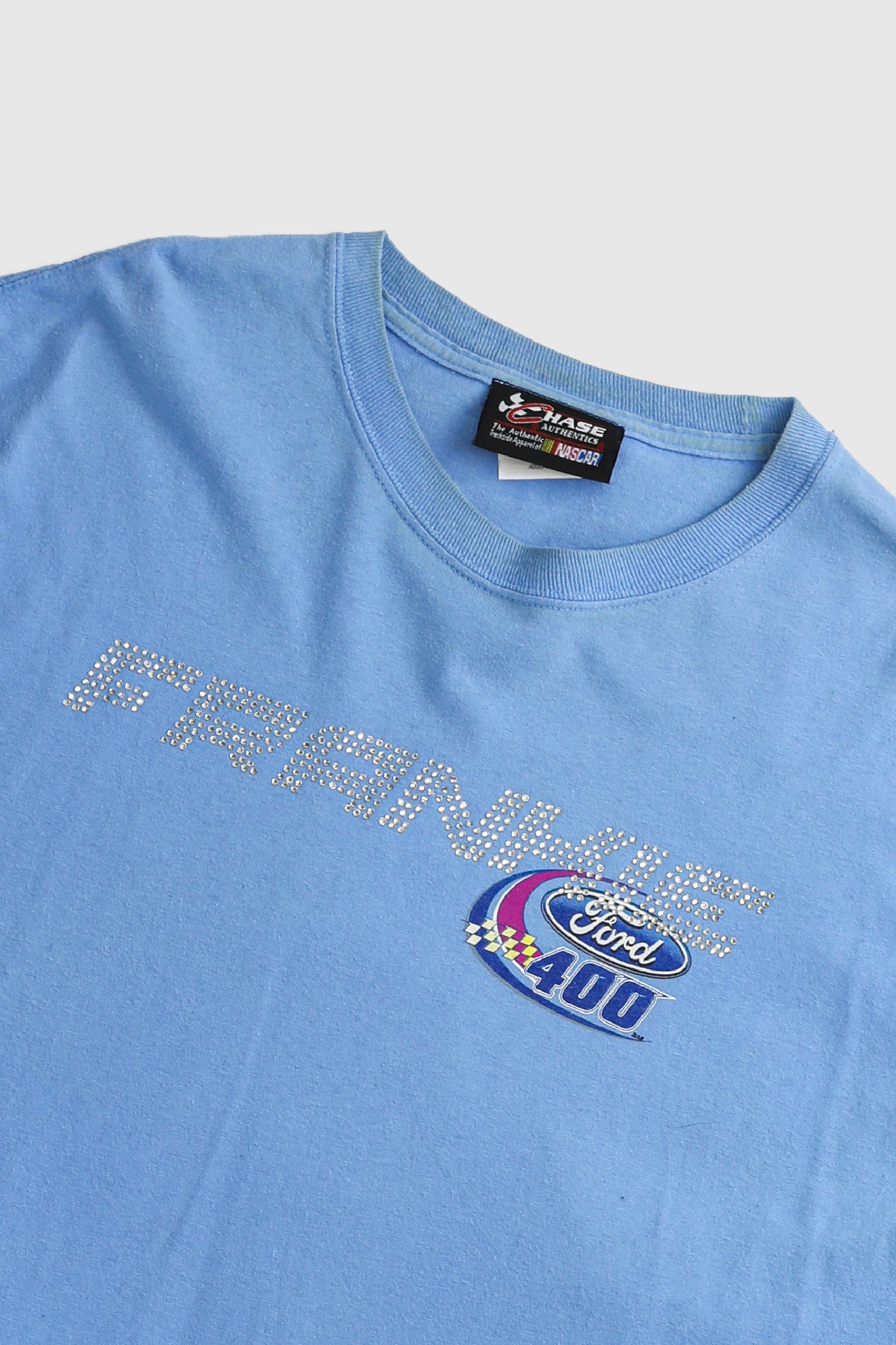 Frankie Rhinestone Racing Tee-TSHIRTS-Racing-Frankie Collective Rare Vintage Streetwear Reworks