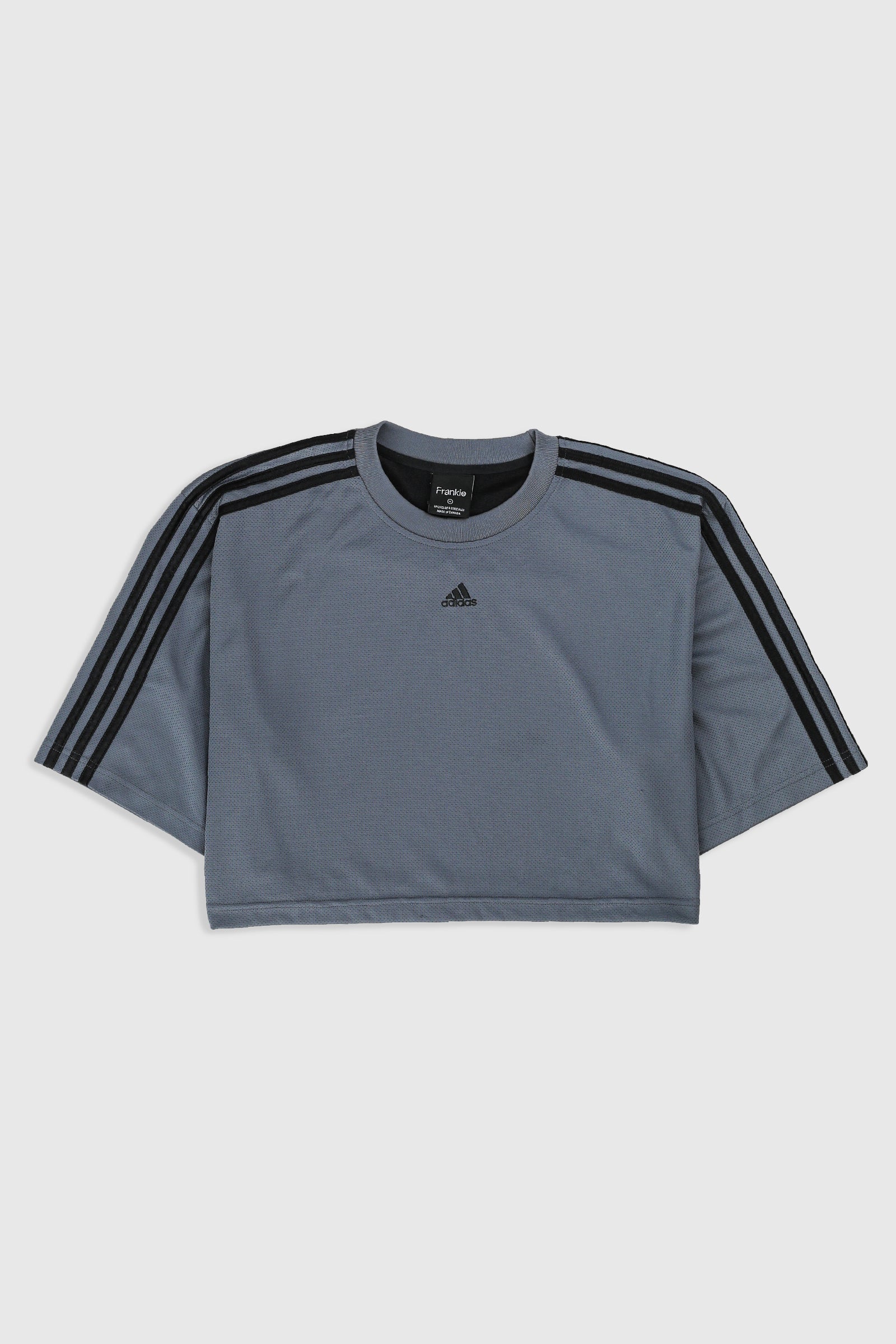 Rework Adidas Crop Athletic Tee - XL-Tops-Frankie Collective-Frankie Collective Rare Vintage Streetwear Reworks