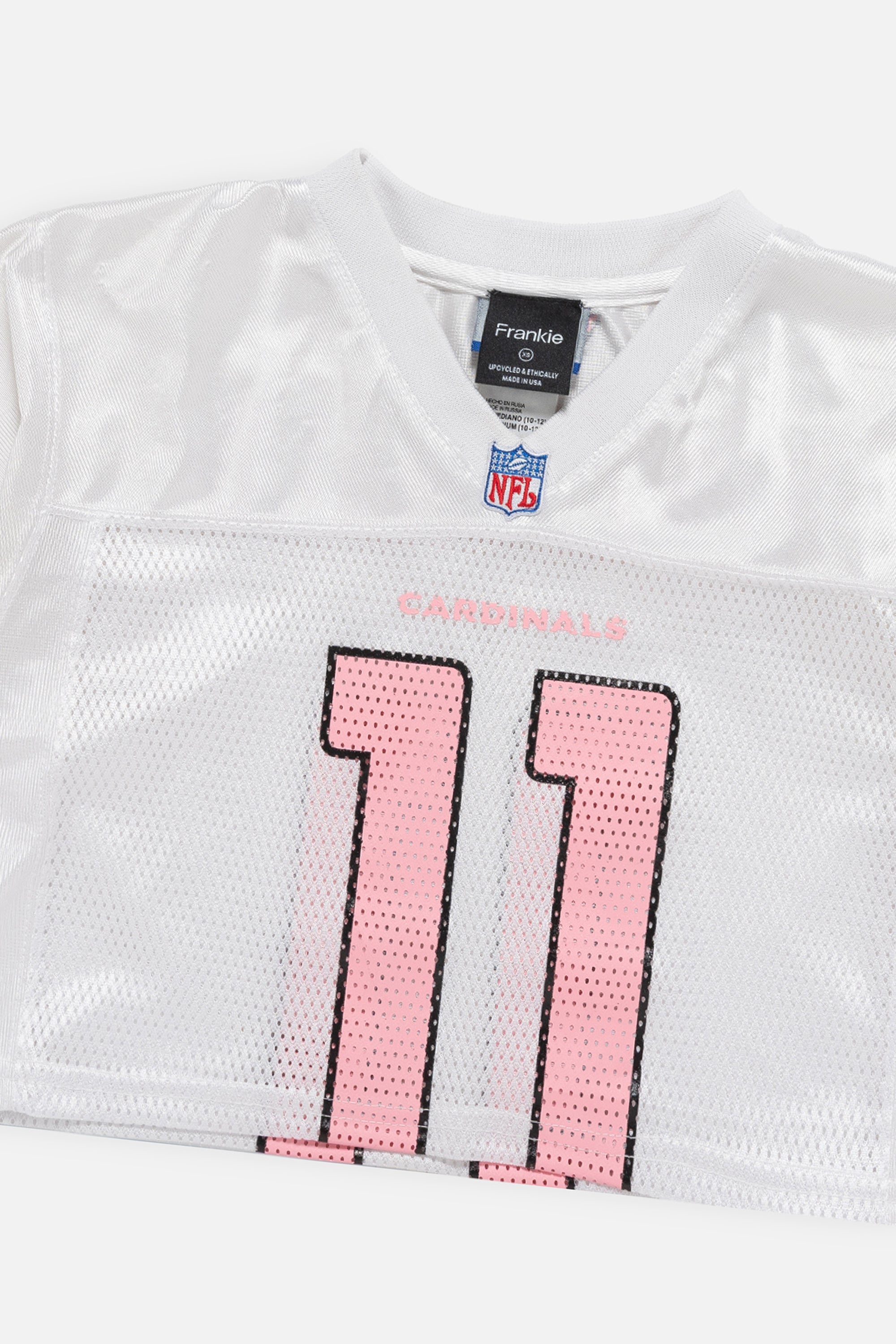 Rework Arizona Cardinals Crop Jersey-NFL-Frankie Collective-Rework-Vintage-Streetwear