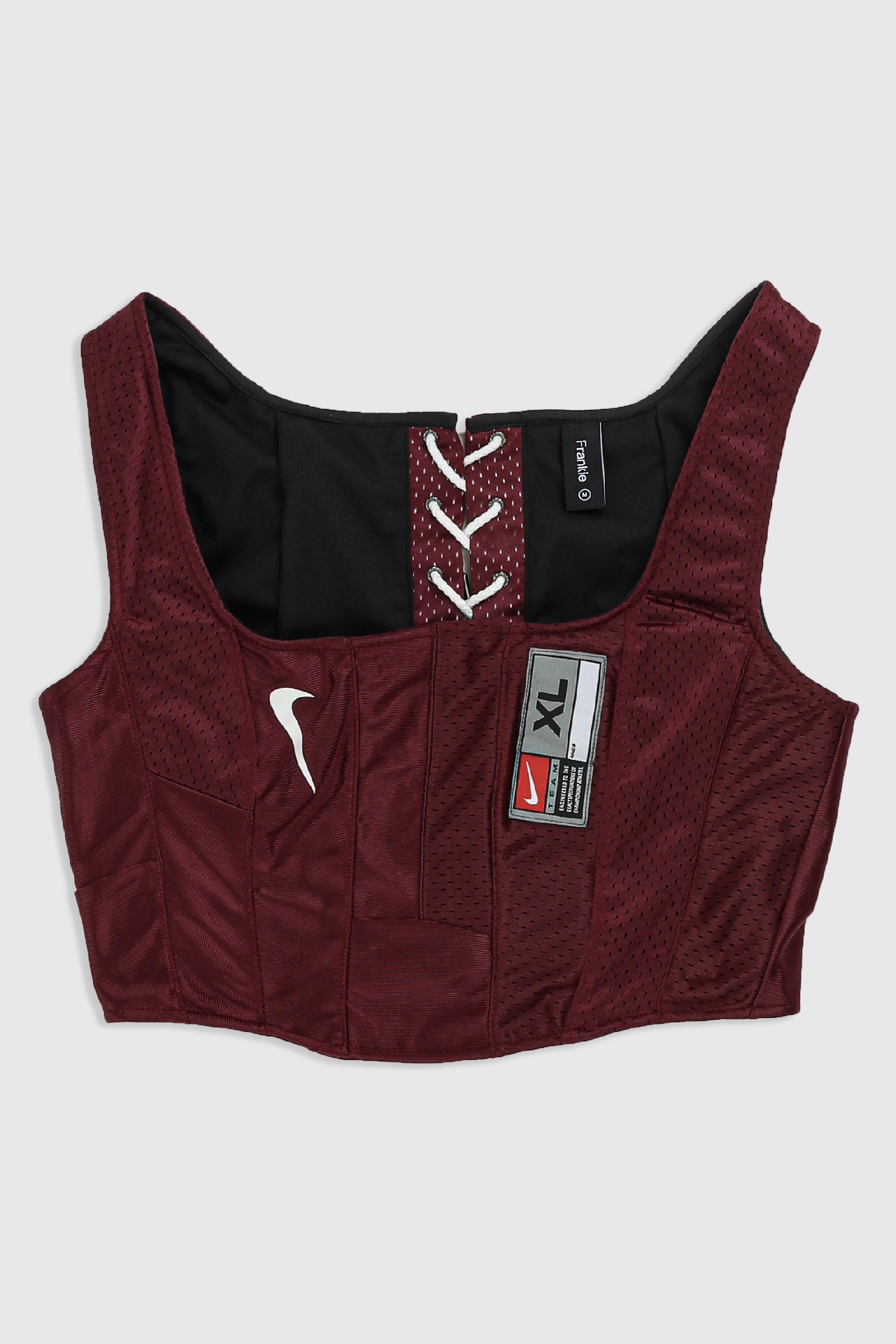 Rework Arizona State Football Corset - M-TOPS-NFL-M-Frankie Collective Rare Vintage Streetwear Reworks