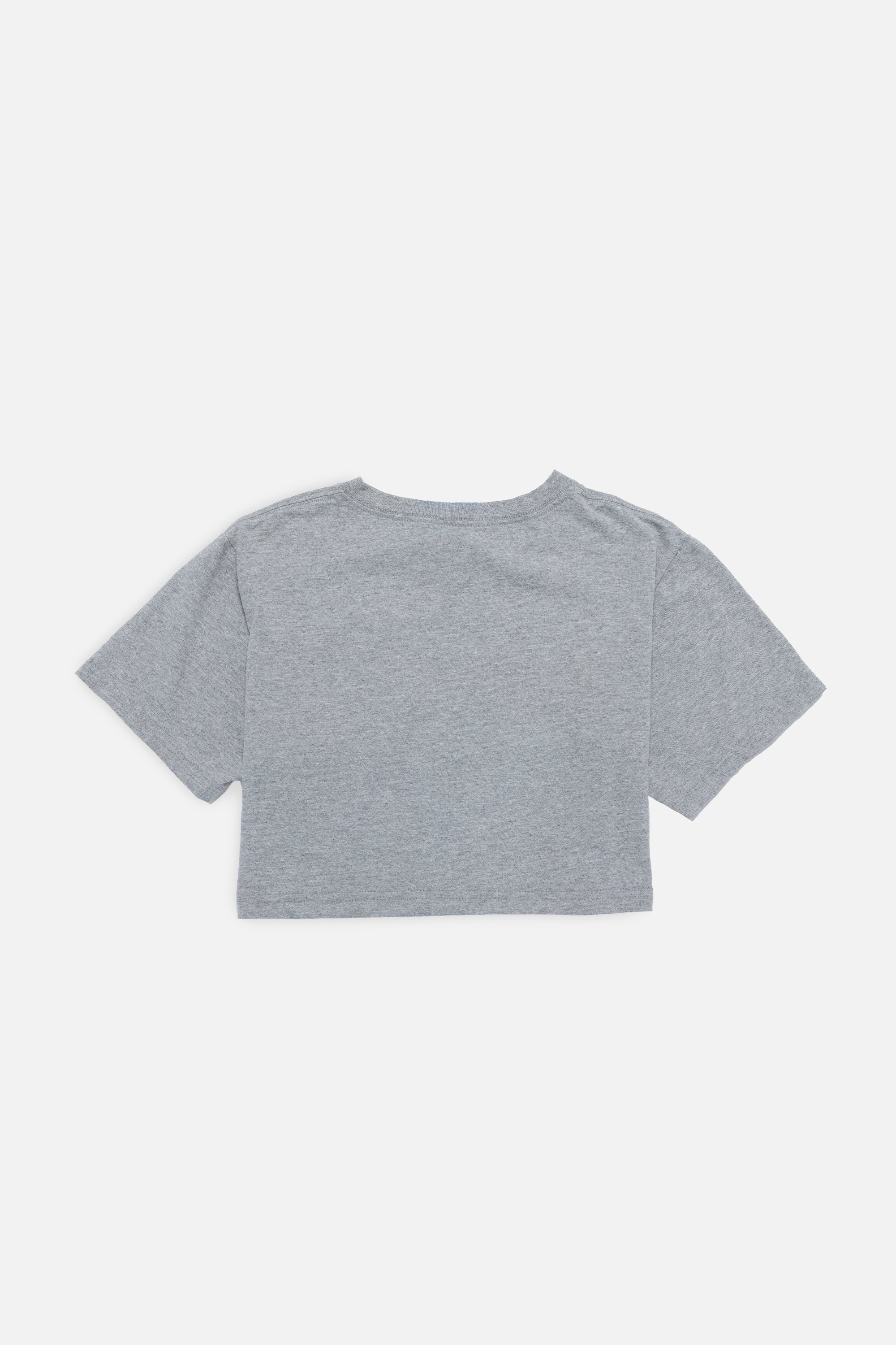 Rework Atlanta Braves Crop Tee - S-T-SHIRTS-MLB-Frankie Collective