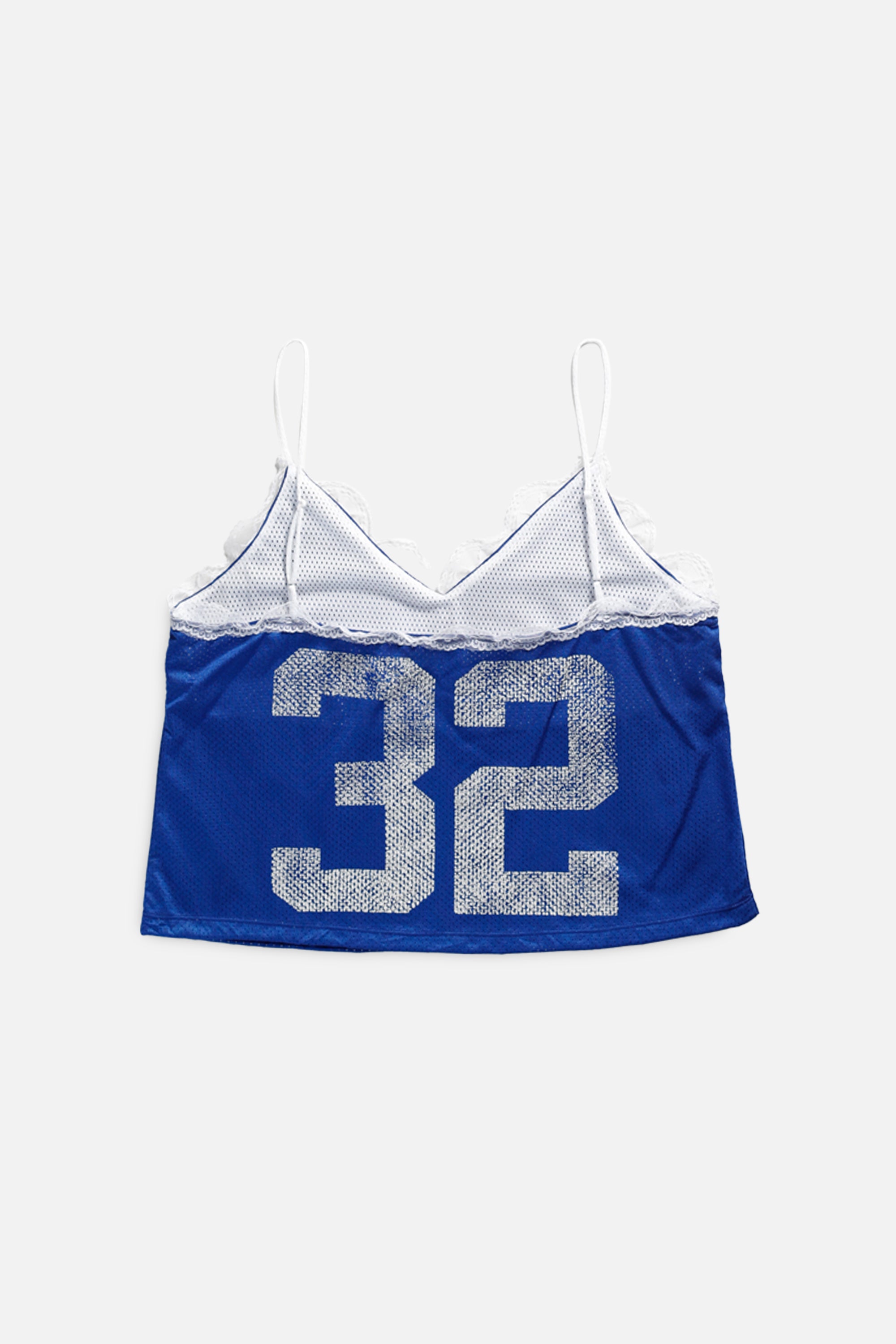 Rework NFL Lace Tank - XL-TOPS-NFL-XL-Frankie Collective Rare Vintage Streetwear Reworks
