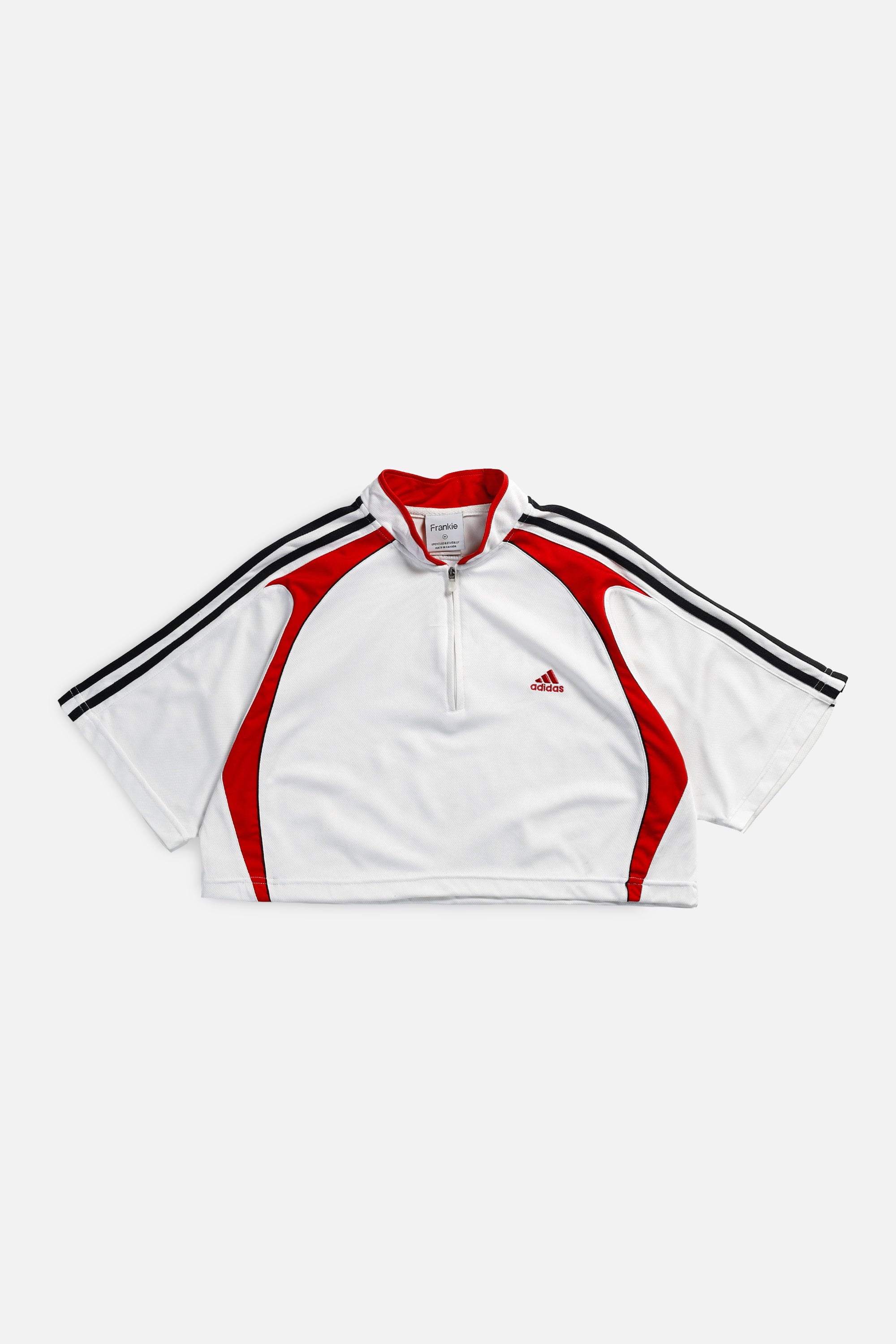 Rework Crop Adidas Soccer Jersey - M-JERSEYS-Adidas-Frankie Collective