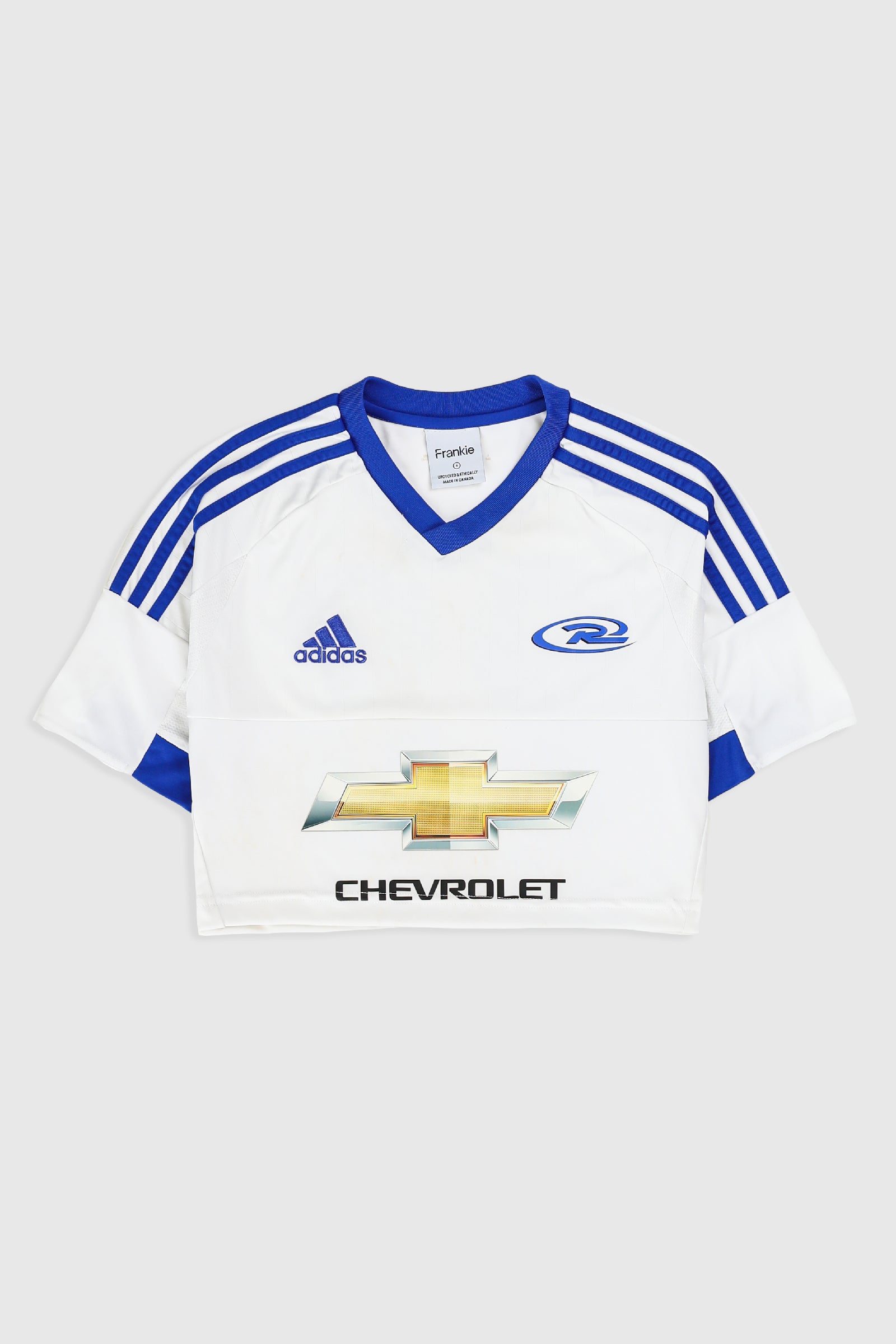 Rework Crop Adidas Soccer Jersey - S-JERSEYS-Frankie Collective