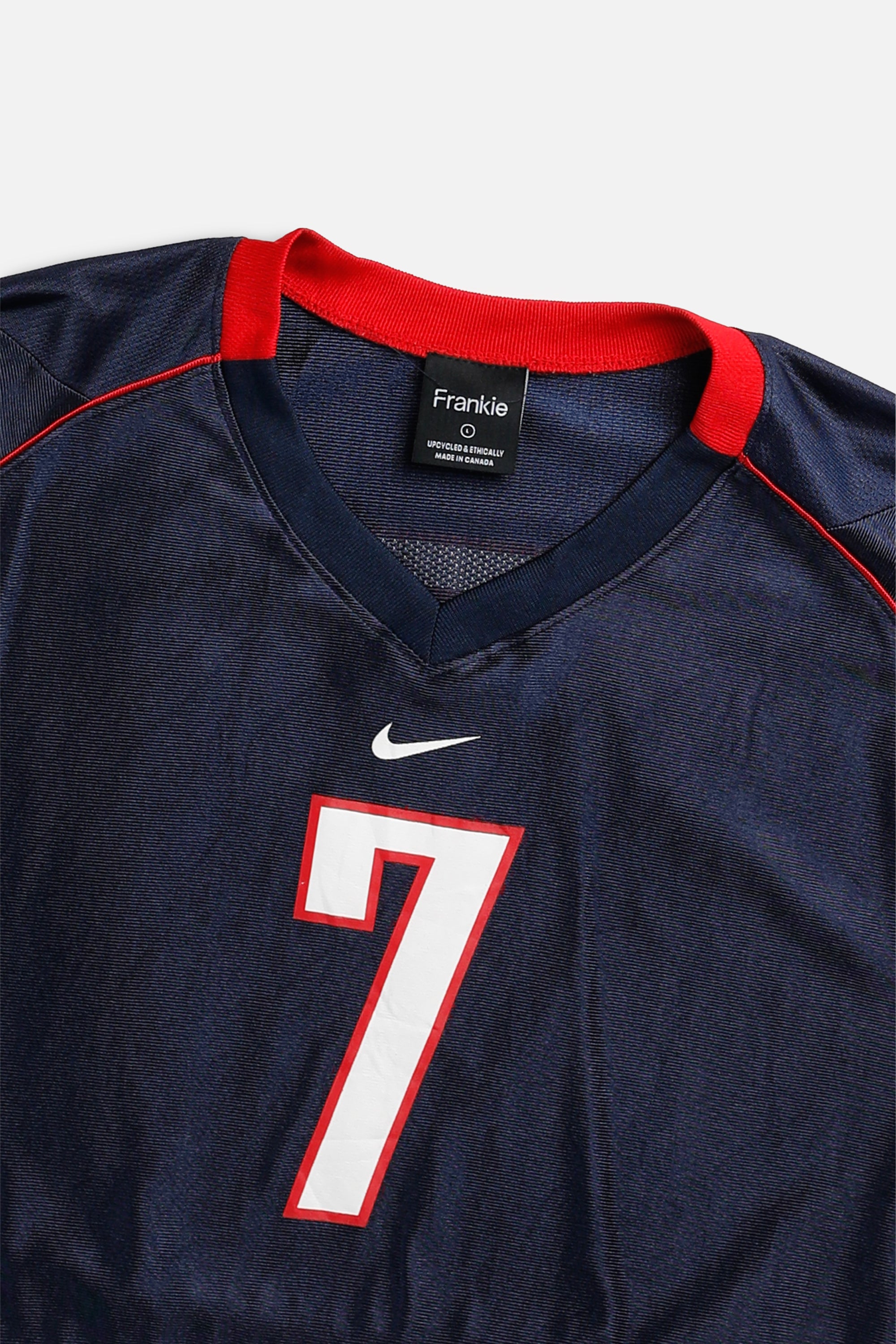 Rework Crop Arizona Wildcats NCAA Jersey - L-JERSEYS-NCAA-L-Frankie Collective Rare Vintage Streetwear Reworks