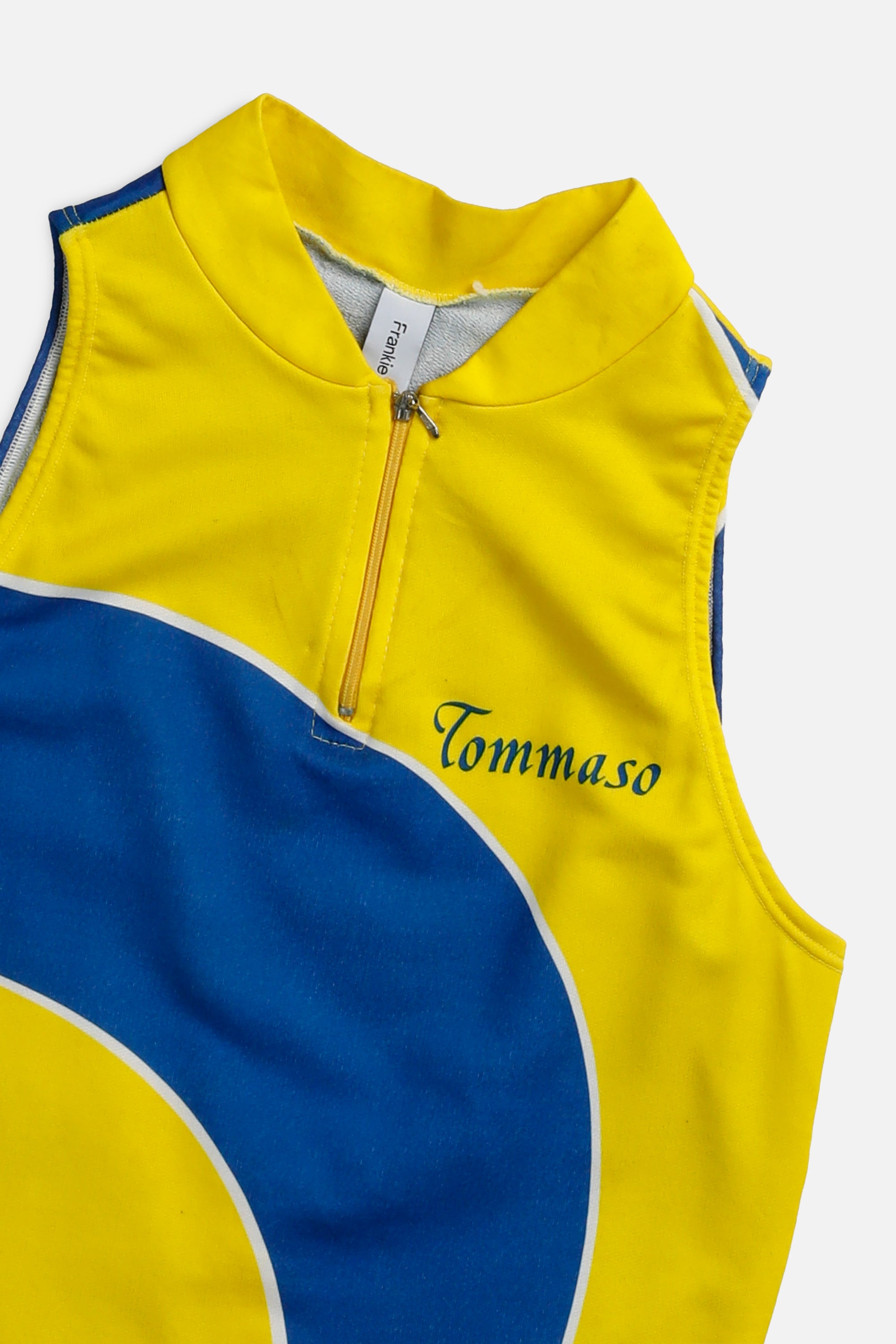 Rework Cycling Tank - L-TOPS-vendor-unknown-L-Frankie Collective Rare Vintage Streetwear Reworks