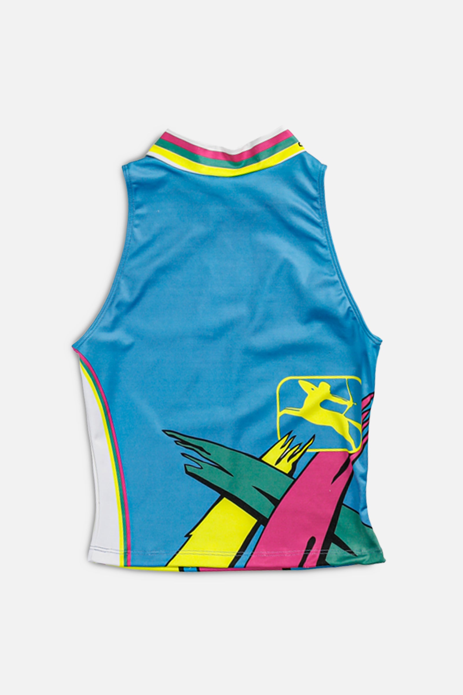 Rework Cycling Tank - S-TOPS-vendor-unknown-S-Frankie Collective Rare Vintage Streetwear Reworks
