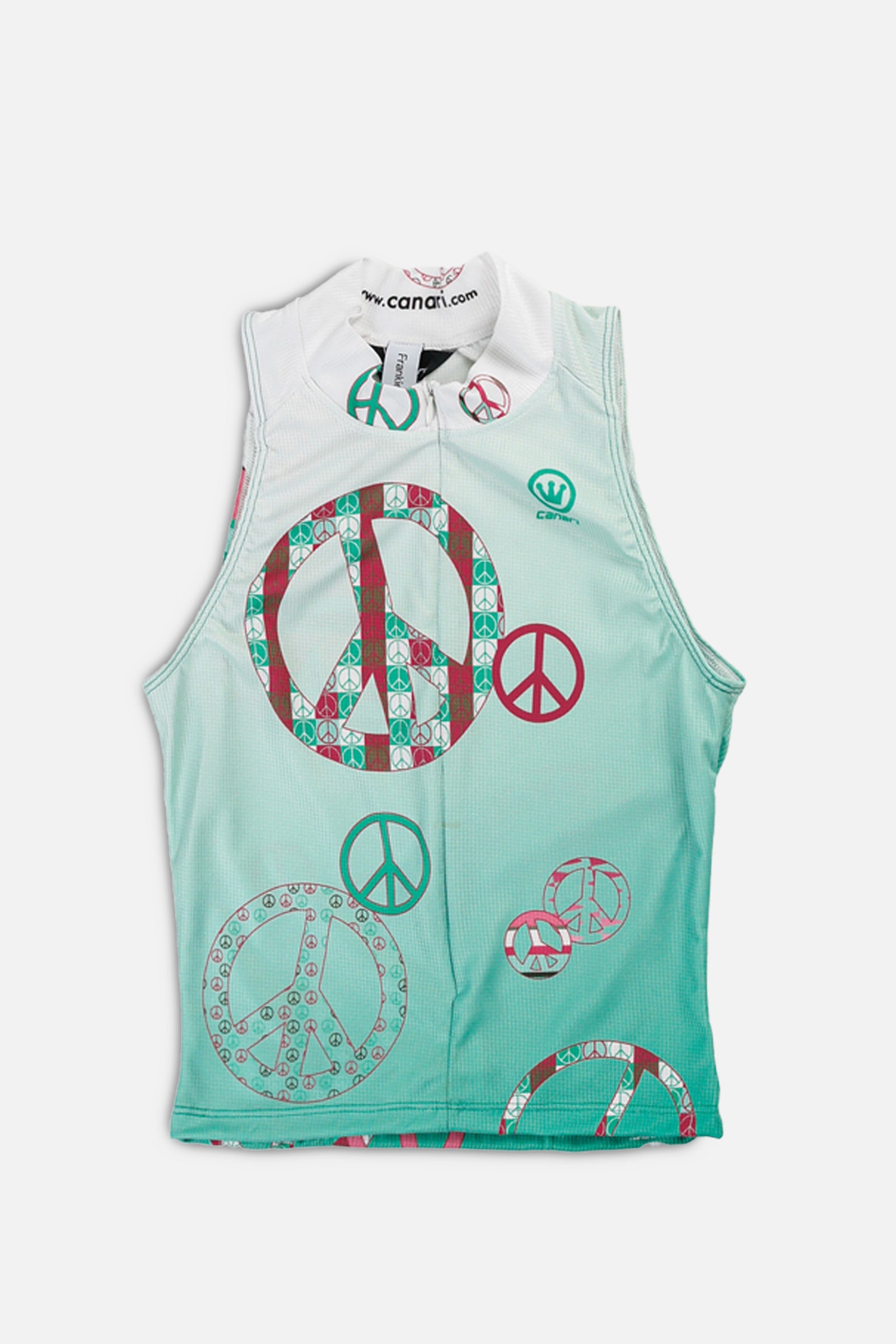 Rework Cycling Tank - S-TOPS-vendor-unknown-S-Frankie Collective Rare Vintage Streetwear Reworks
