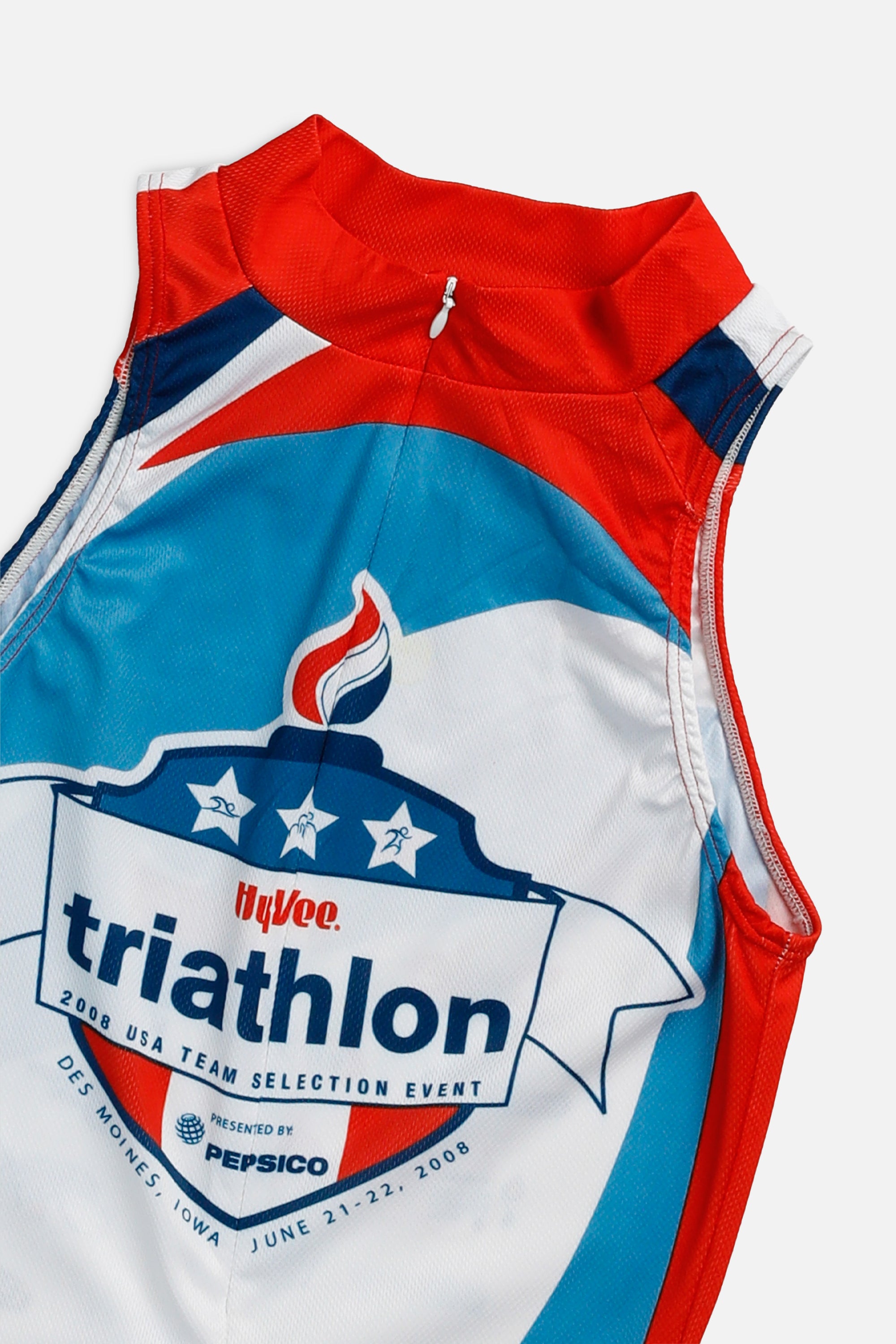 Rework Cycling Tank - XS-TOPS-vendor-unknown-XS-Frankie Collective Rare Vintage Streetwear Reworks