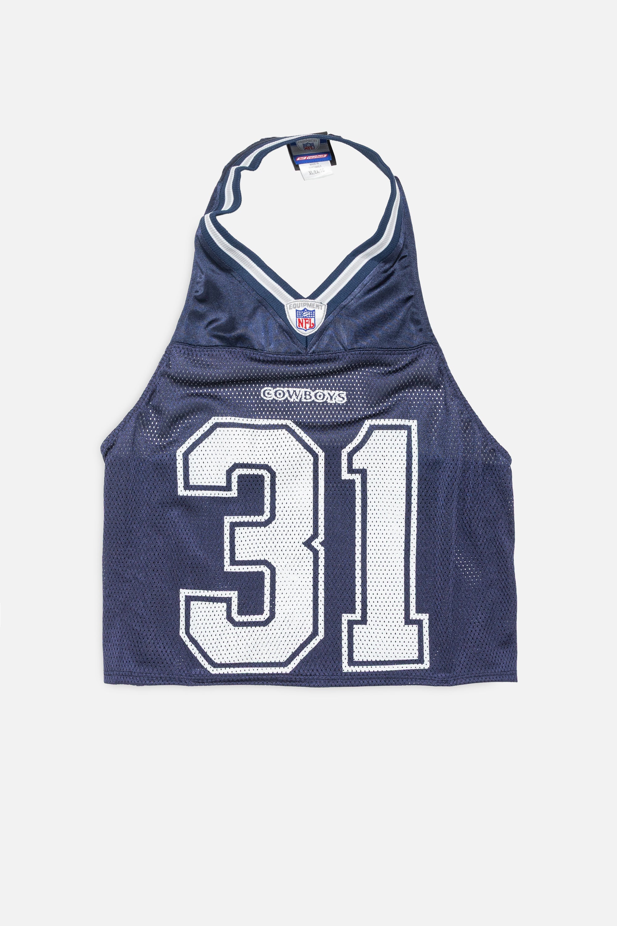 Rework Dallas Cowboys Halter Top-NFL-Frankie Collective-Rework-Vintage-Streetwear