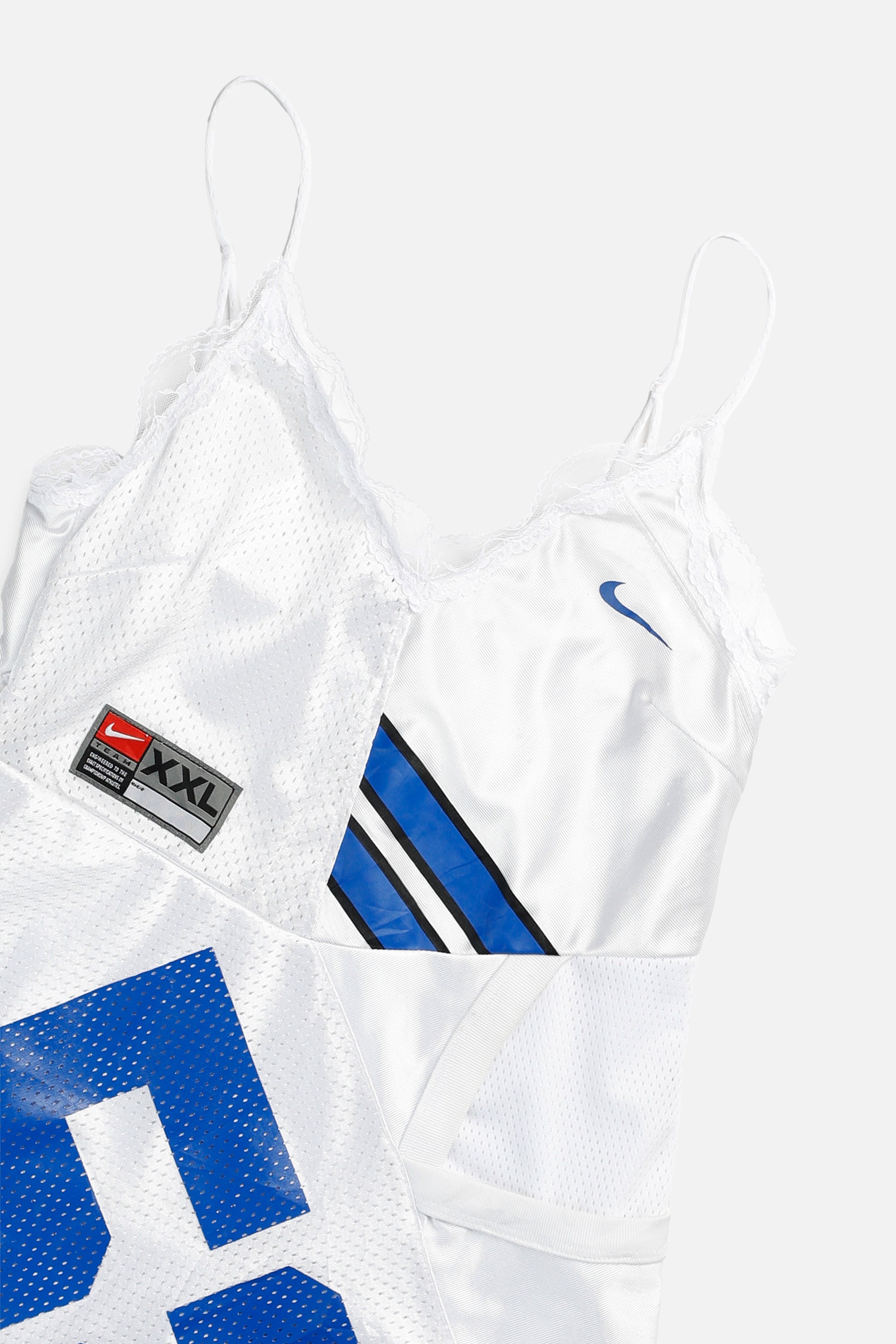 Rework Dallas Cowboys NFL Lace Dress - M-DRESSES-NFL-M-Frankie Collective Rare Vintage Streetwear Reworks