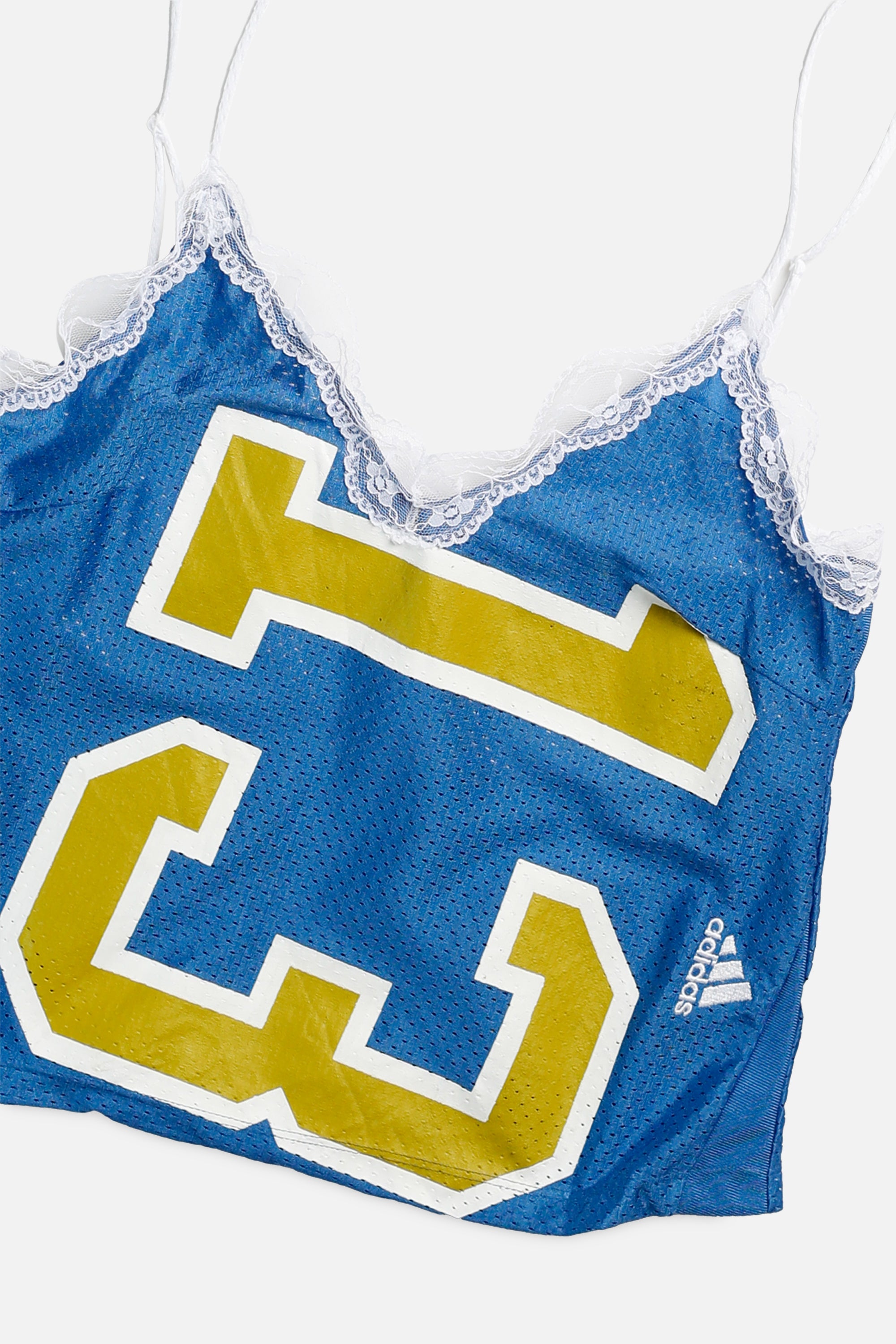 Rework Football Lace Tank - S-TOPS-NFL-S-Frankie Collective Rare Vintage Streetwear Reworks