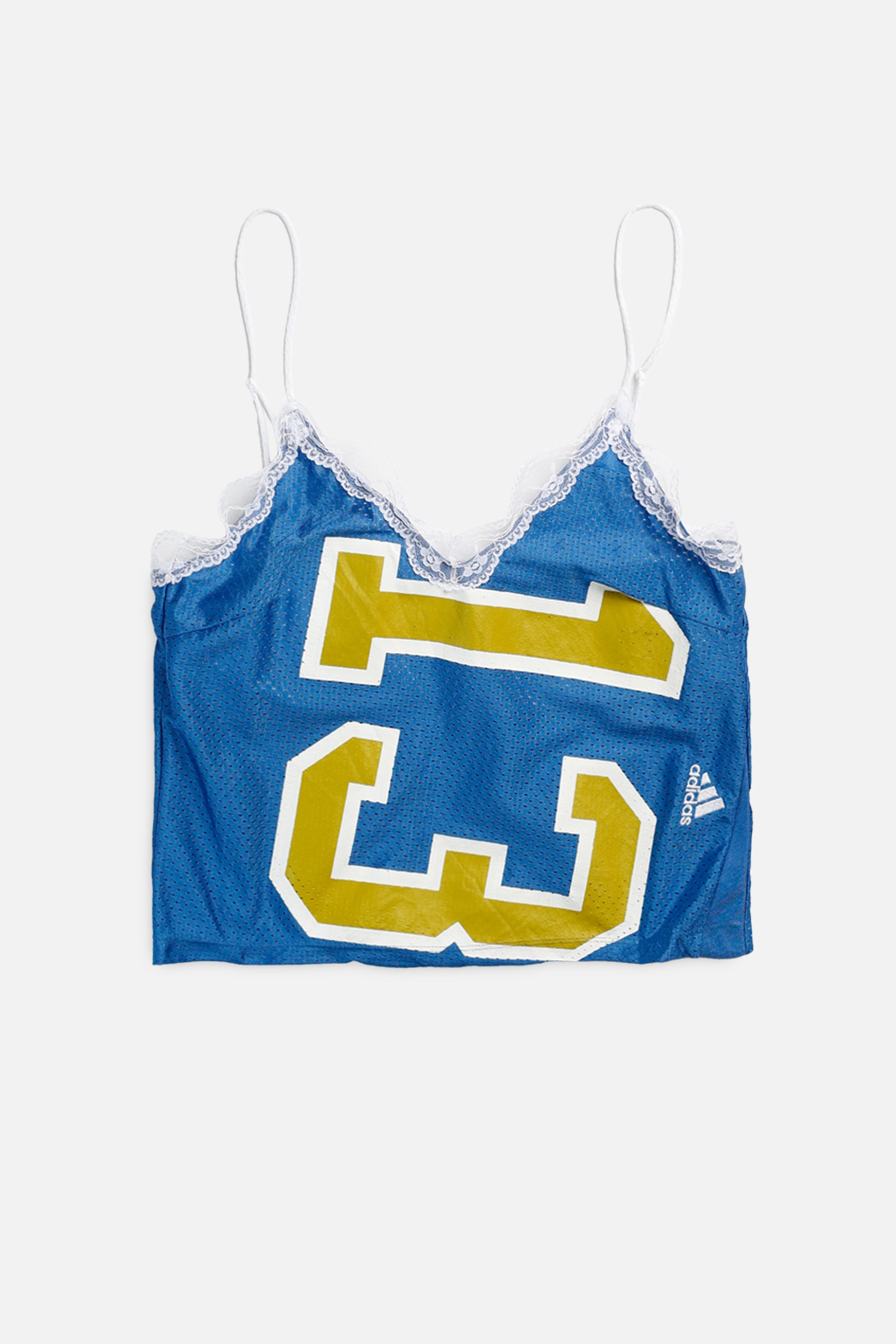Rework Football Lace Tank - S-TOPS-NFL-S-Frankie Collective Rare Vintage Streetwear Reworks