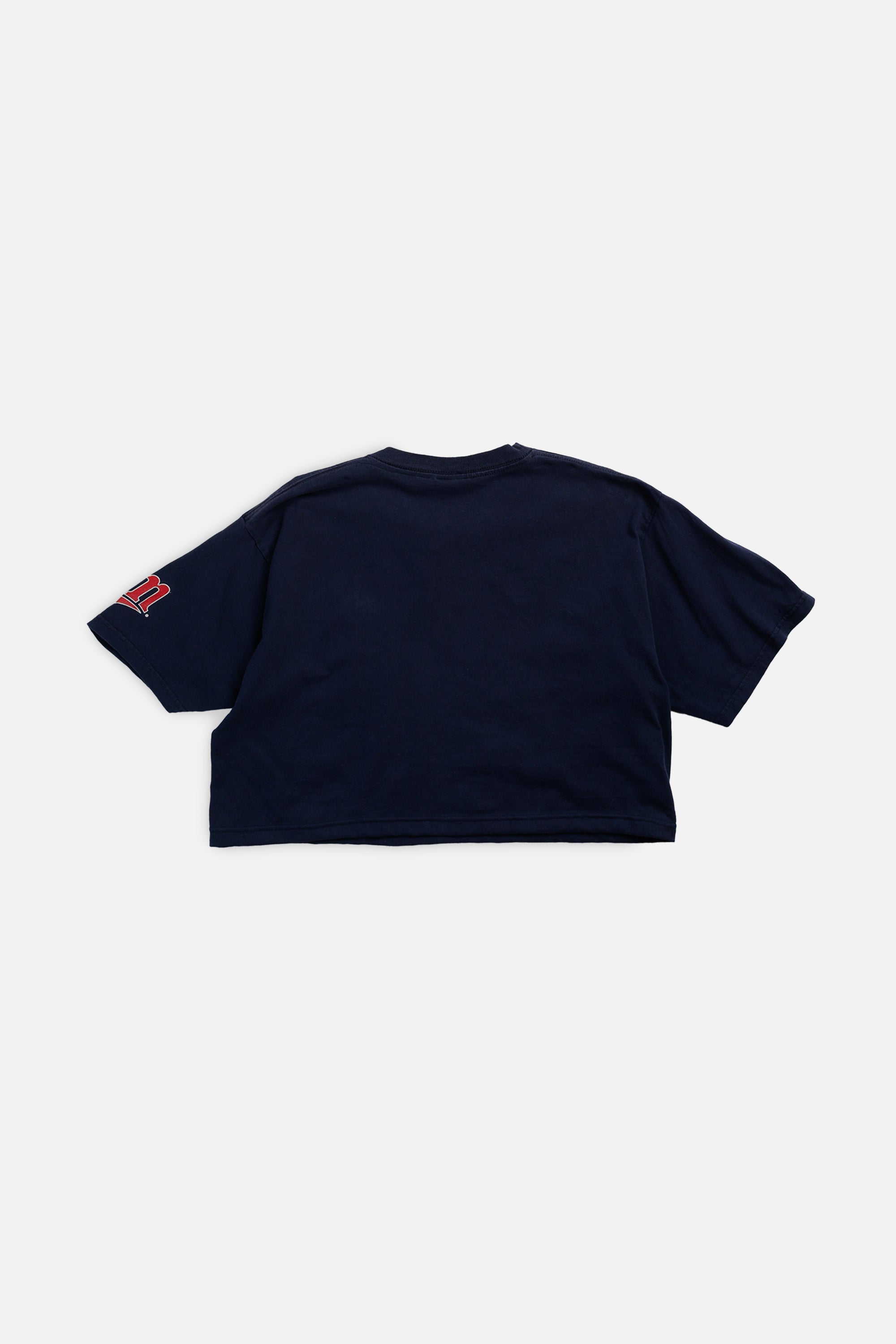 Rework Minnesota Twins MLB Crop Tee - L-TOPS-MLB-L-Frankie Collective Rare Vintage Streetwear Reworks