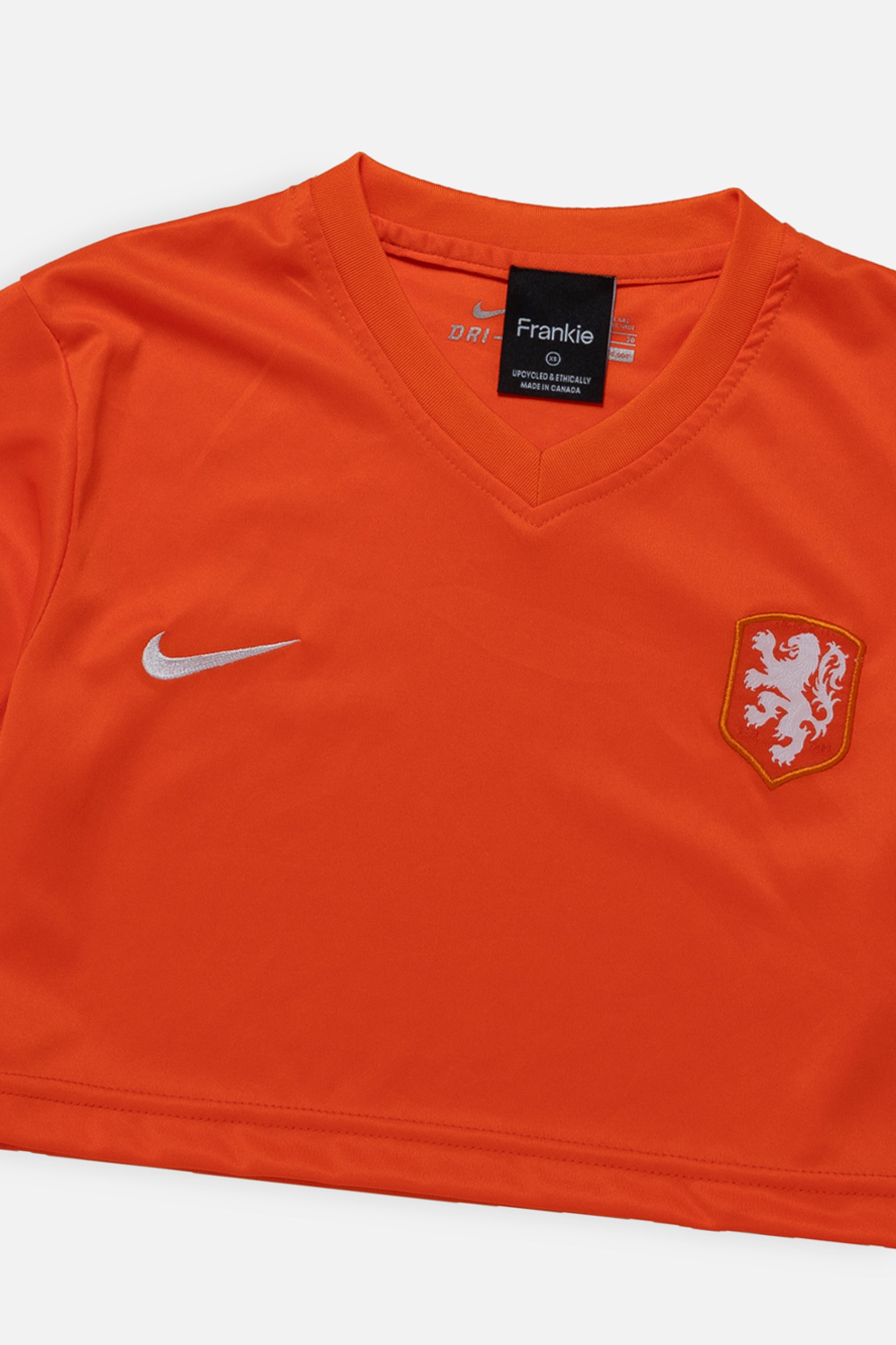 Rework Netherlands Team Crop Jersey - XS-JERSEYS-Nike-Frankie Collective